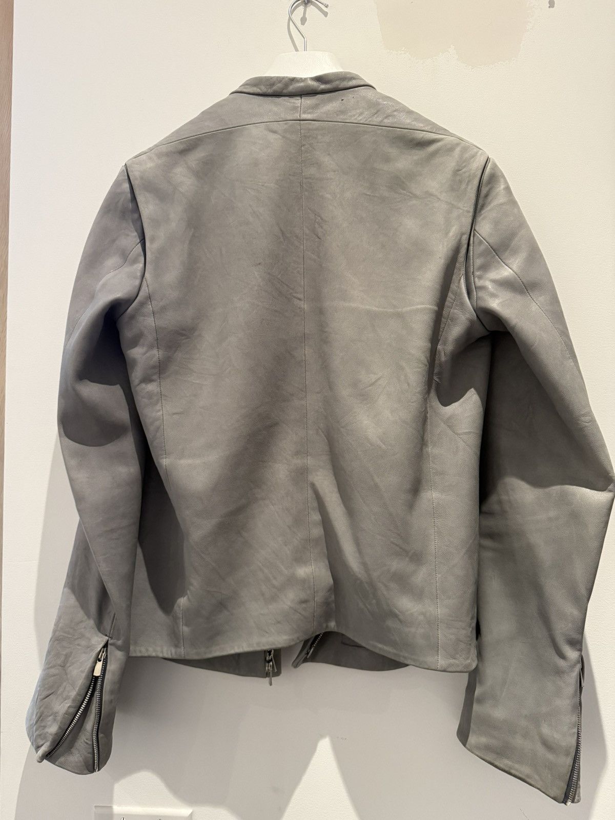 Vaz Rajan Vaz Rajan Minimalist Leather Jacket Size US M / EU 48-50 / 2 - 4 Thumbnail