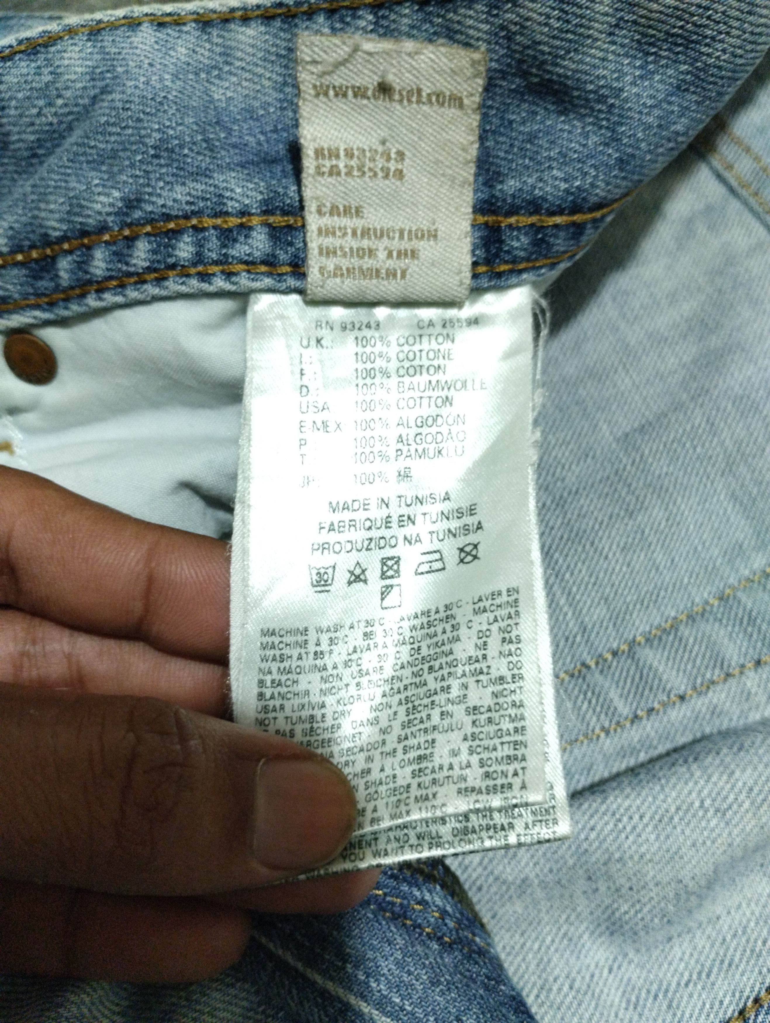 Diesel Diesel Industry Narrot Denim Pants Size US 36 / EU 52 - 8 Thumbnail