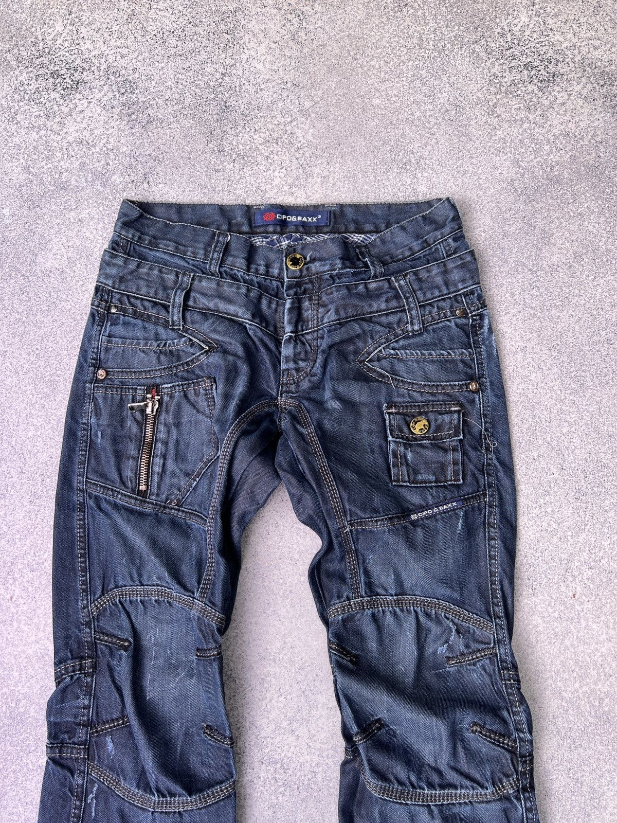 Japanese Brand × Vintage Vintage CipoBaxx Archival Japanese style Jeans Size US 32 / EU 48 - 5 Thumbnail