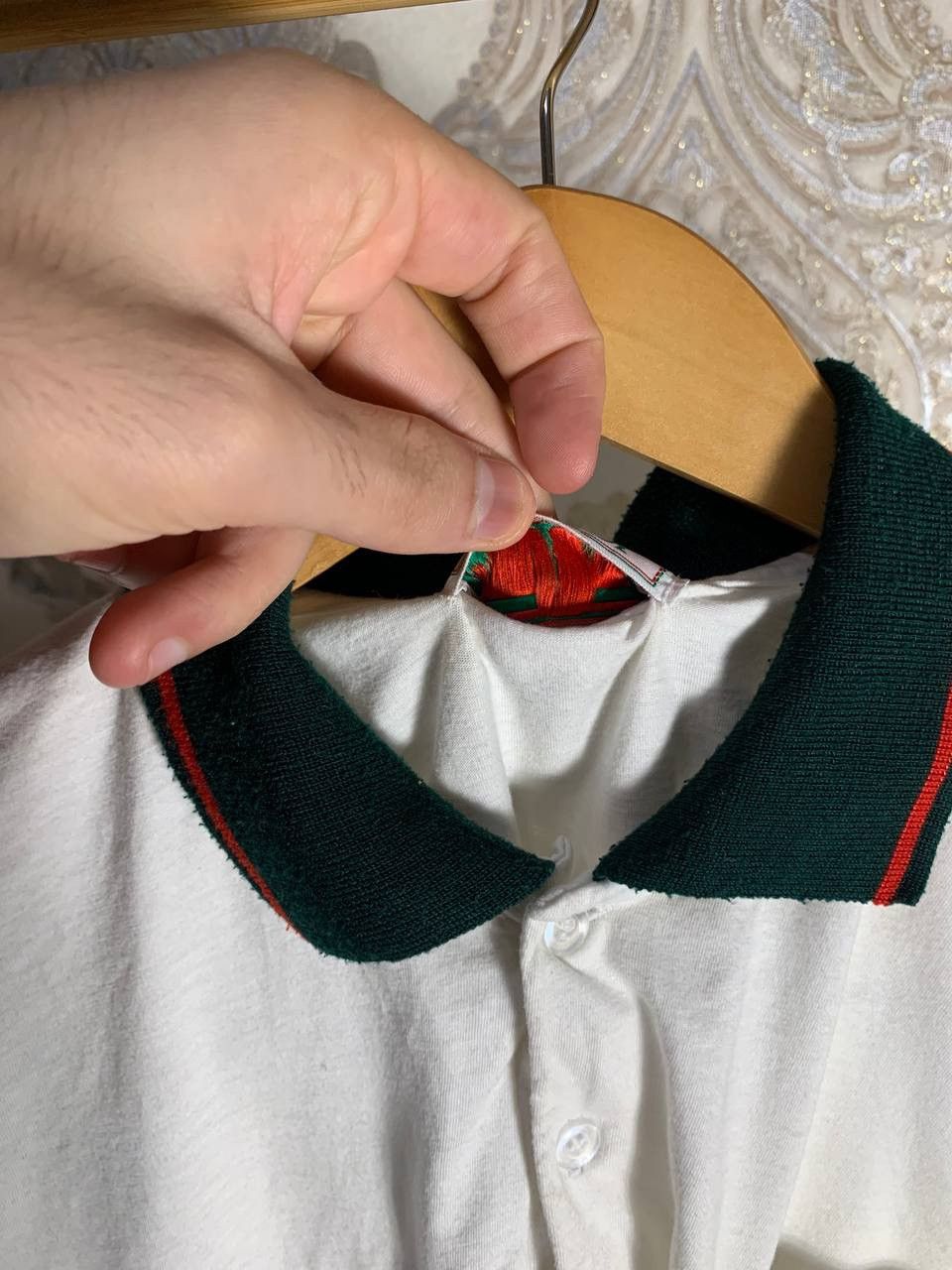 Vintage VERY RARE GUCCI RETRO ITALIAN DESIGNER POLOS LUXURY Y2K 90s Size US M / EU 48-50 / 2 - 7 Thumbnail