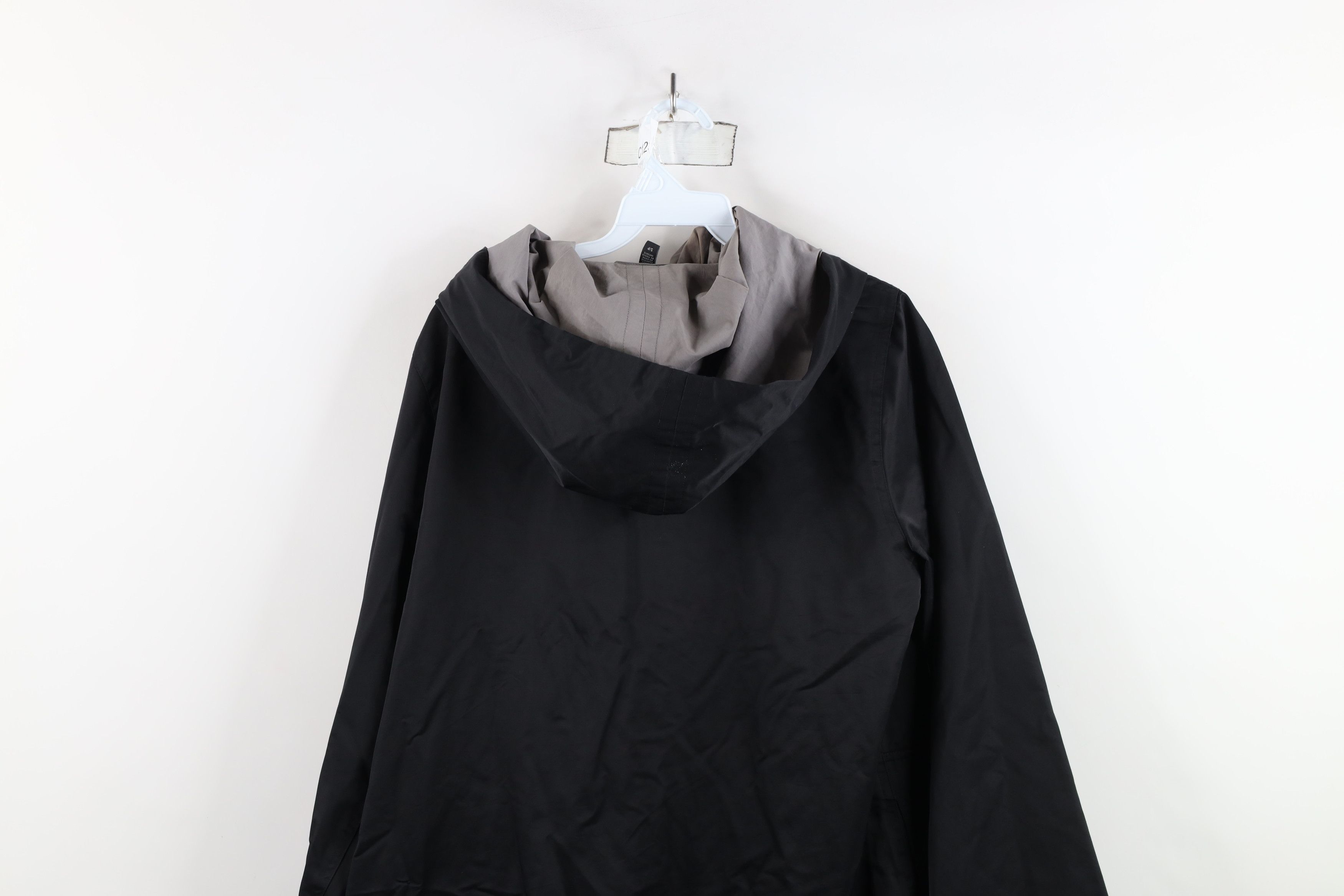 Eileen Fisher × Vintage Eileen Fisher Reversible Asymmetrical Button Hooded Jacket Size S / US 4 / IT 40 - 11 Thumbnail