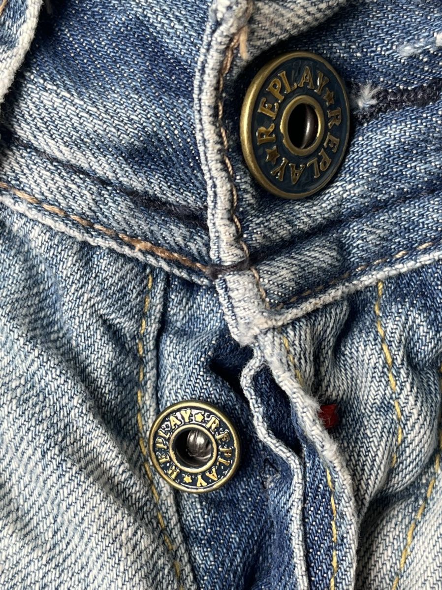 Replay VINTAGE REPLAY BAGGY JEANS MINOR DISTRESSED Size US 34 / EU 50 - 12 Thumbnail