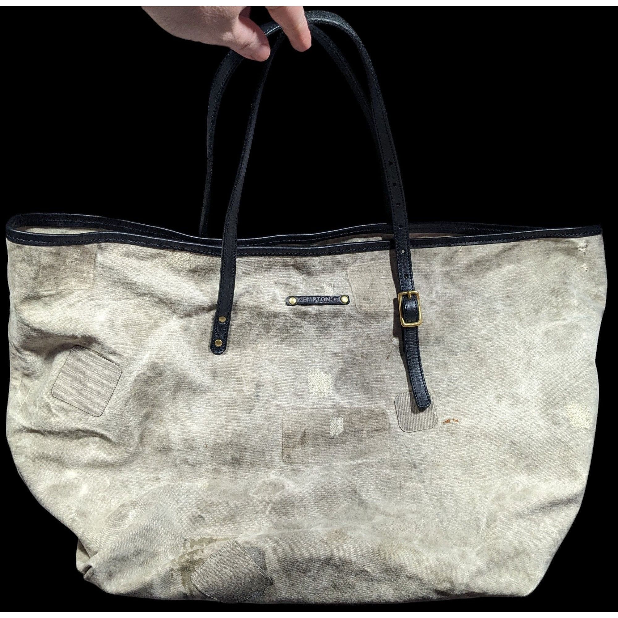 Other Kempton & Co NY Tough Distressed Canvas Tote Size ONE SIZE - 2 Thumbnail