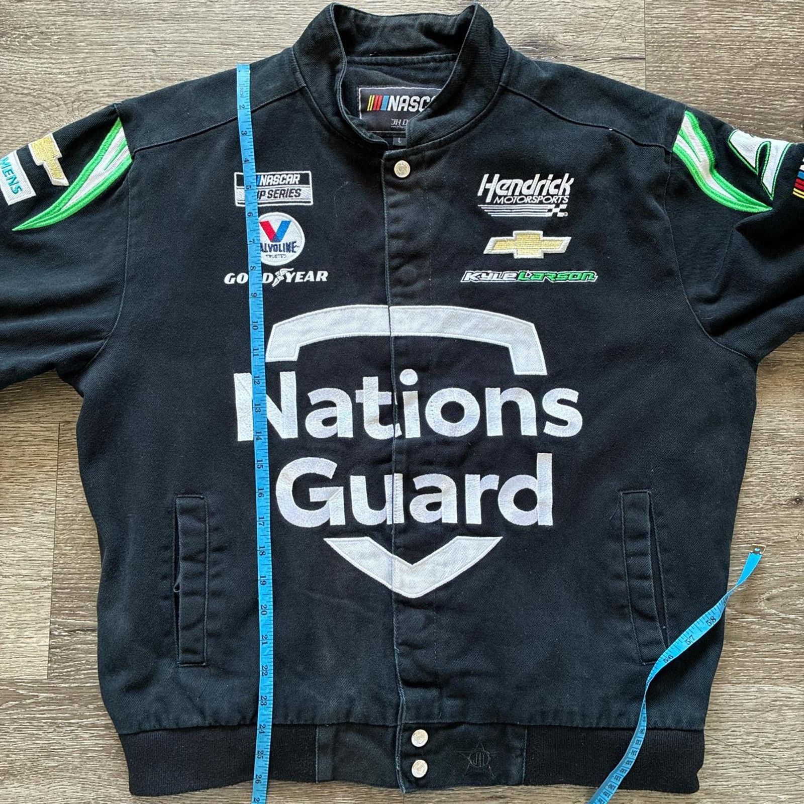NASCAR × Vintage Vintage 00s Style Nascar Racing JH Designs Jacket Size US L / EU 52-54 / 3 - 8 Thumbnail