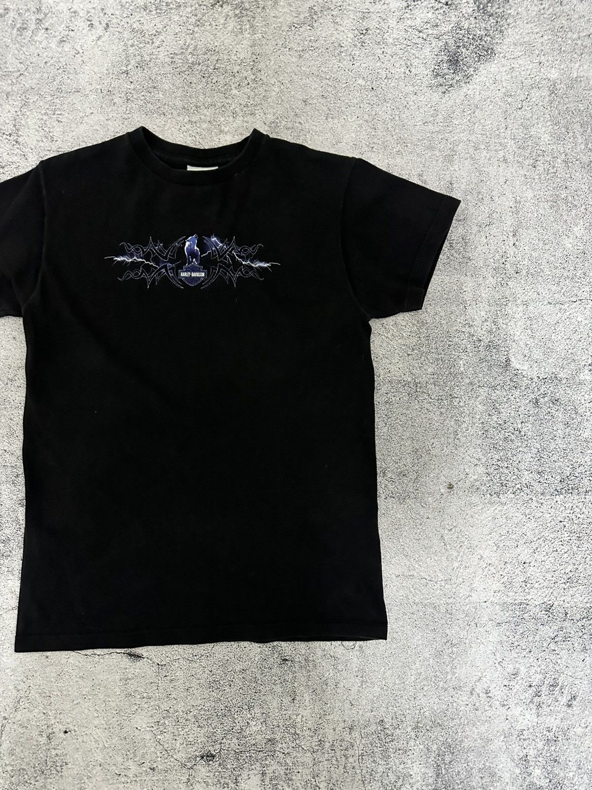 Harley Davidson Vintage Harley Davidon Lighting Wolf T-shirt Print Logo Size US S / EU 44-46 / 1 - 4 Thumbnail