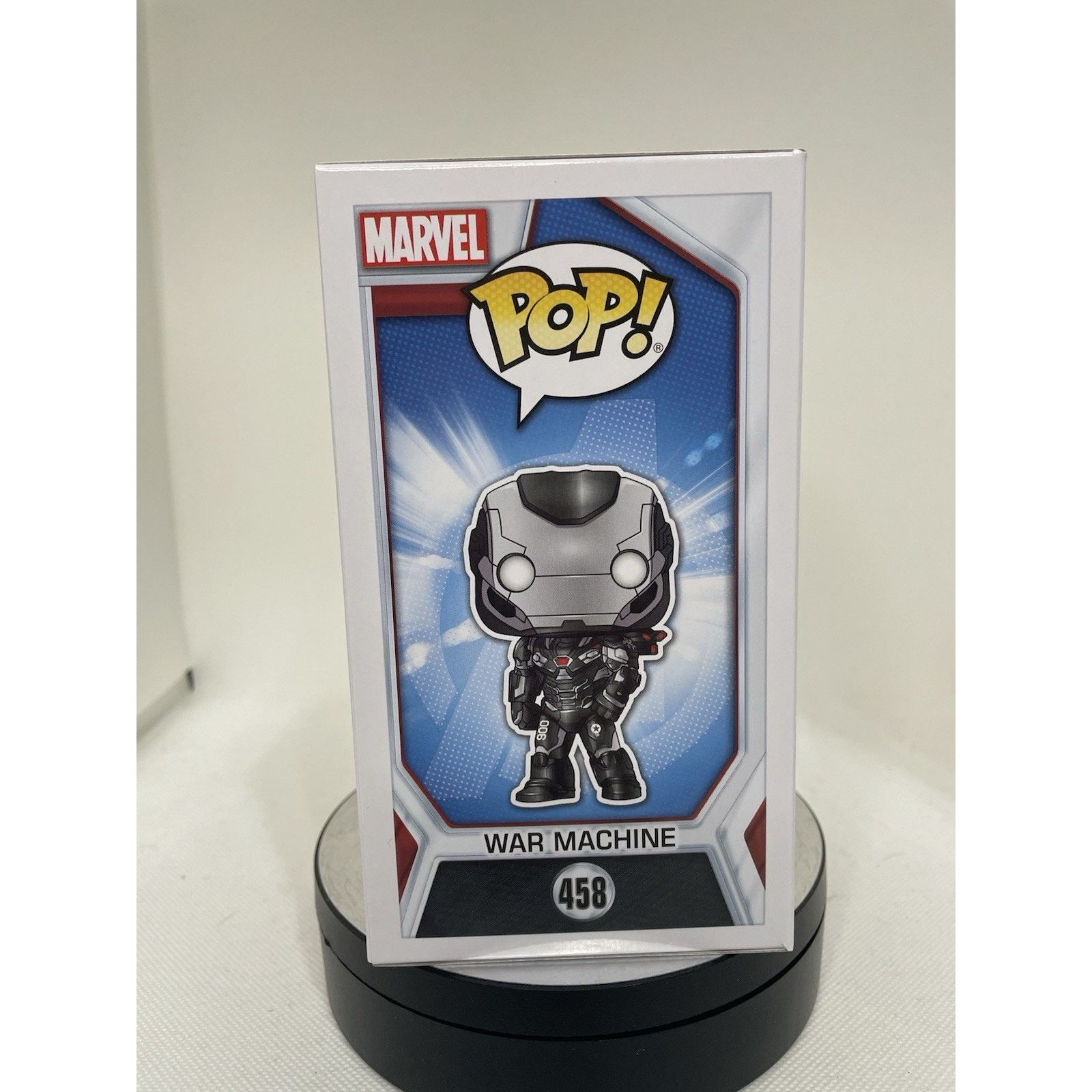 Marvel Comics Funko Pop! War Machine + Collectible Card 3PK Sealed 458 Size ONE SIZE - 8 Thumbnail