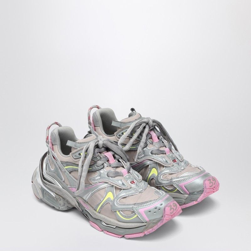 Balenciaga Runner 2.0 Grey/Yellow/Pink Sneakers