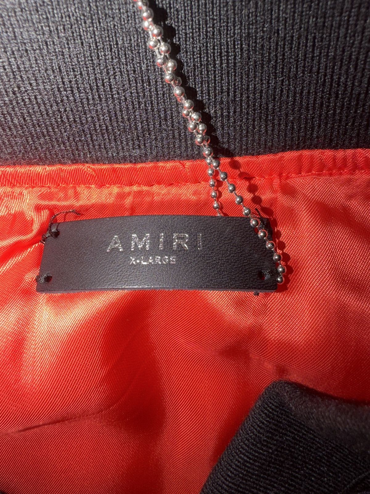 Amiri Amiri Bones Bomber Jacket Size US XL / EU 56 / 4 - 5 Thumbnail