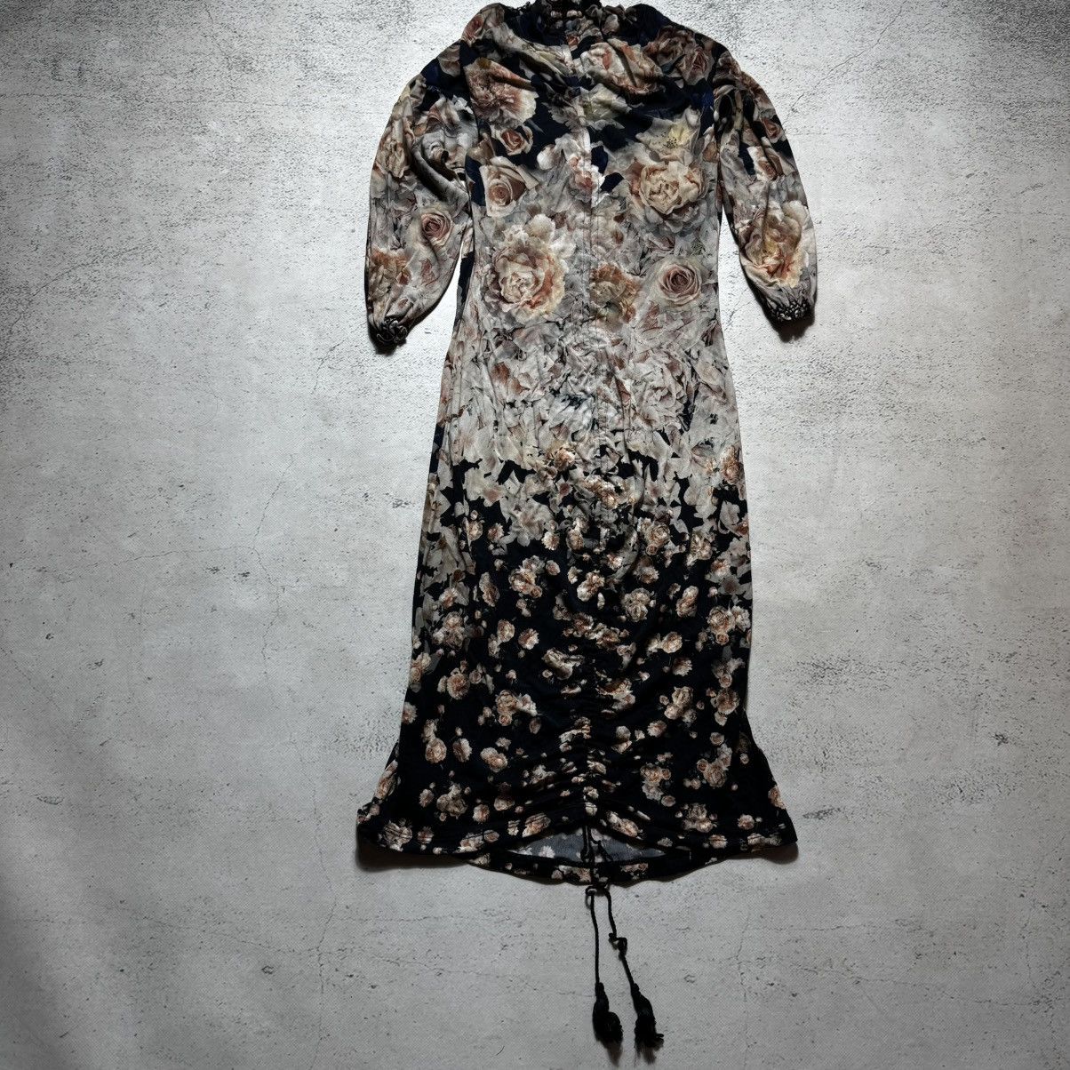Jean Paul Gaultier 1990 archive jean paul gaultier dress with roses print Size S / US 4 / IT 40 - 16 Thumbnail