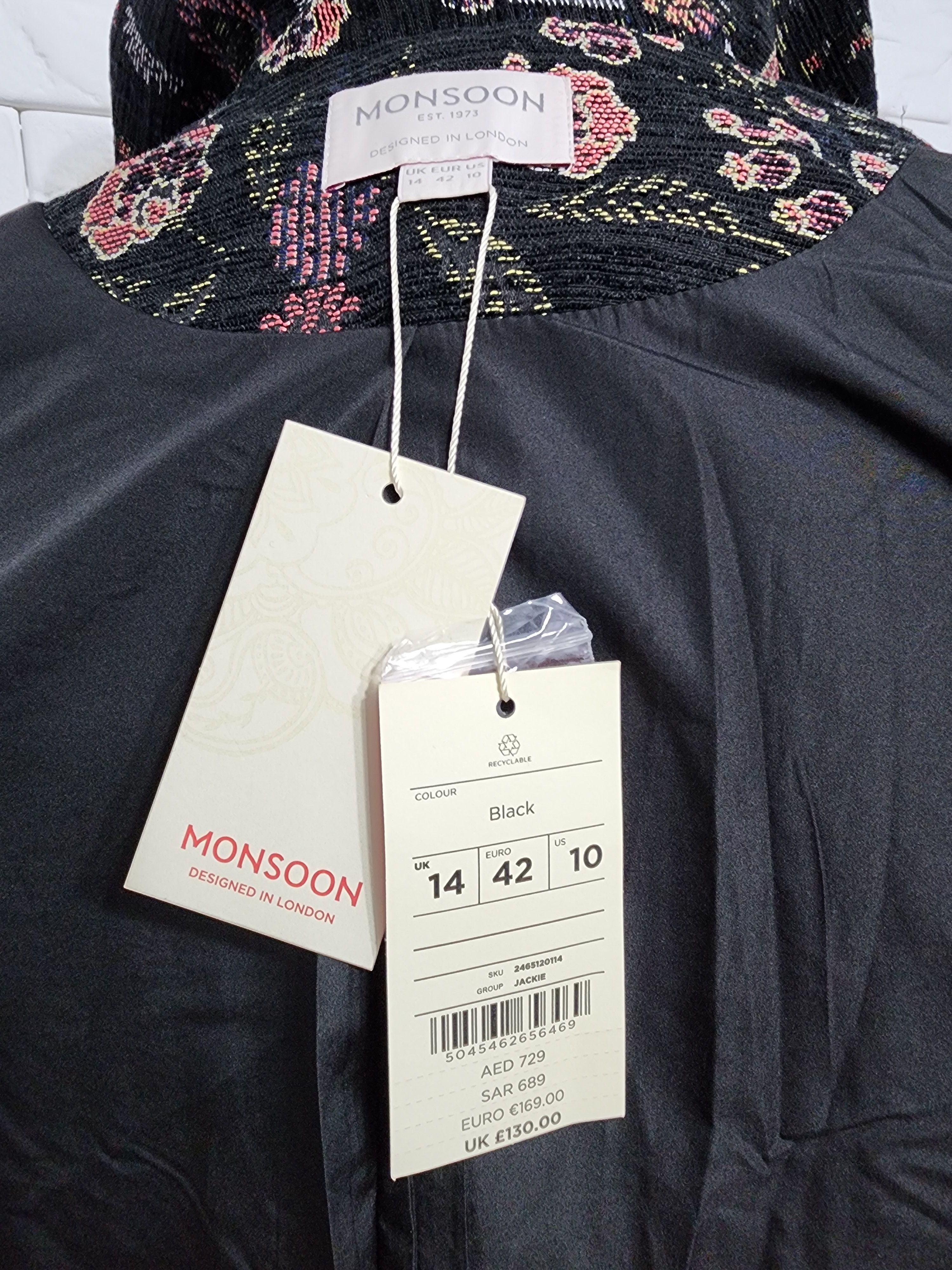 Other Wonderful women's jacket made of tapestry fabric. Size XL / US 12-14 / IT 48-50 - 8 Thumbnail