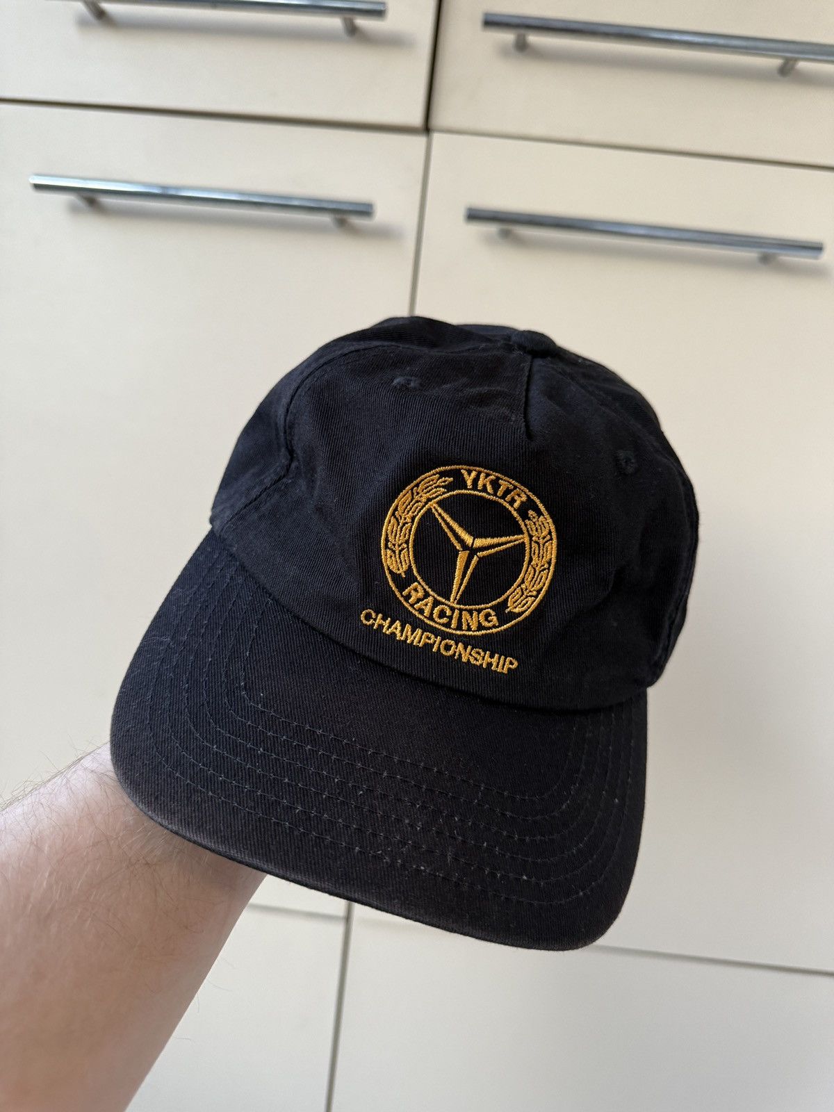 Vintage YKTR Championship Racing Cap Mercedes Size ONE SIZE - 2 Thumbnail