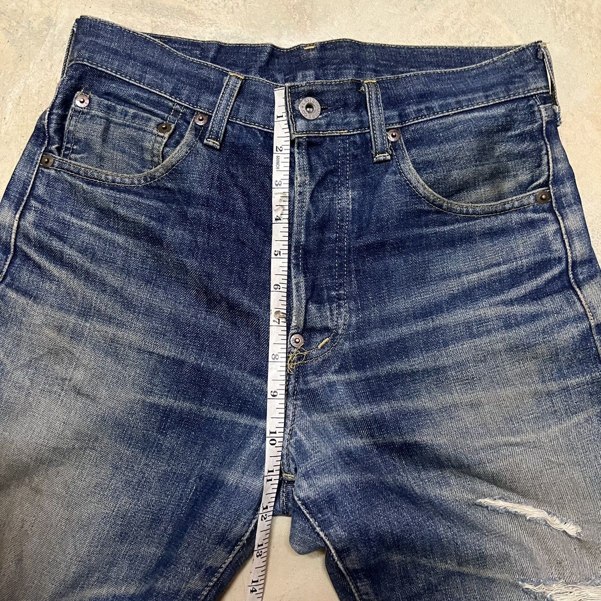Levi's Vintage levis lot 707 selvedge distressed denims style Size US 28 / EU 44 - 11 Thumbnail
