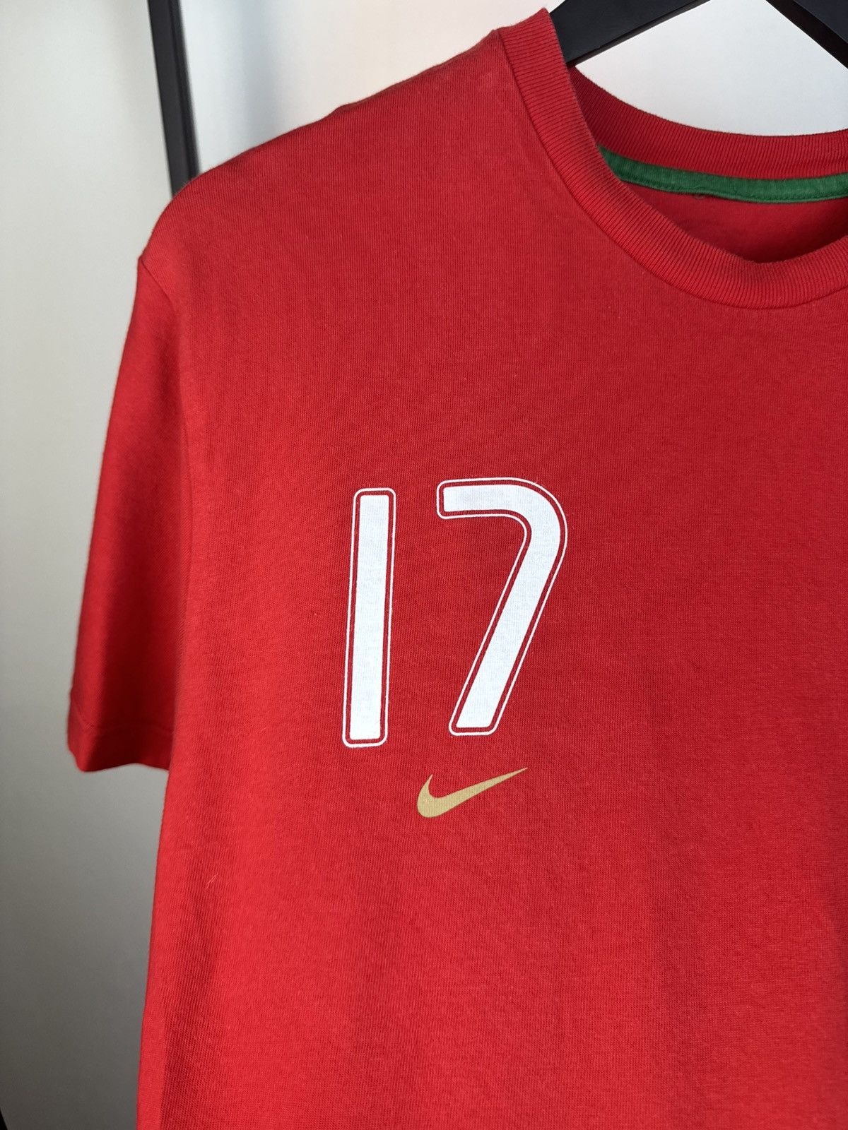 Nike × Vintage Nike Portugal #17 Ronaldo Train Football Jersey Soccer Size US XL / EU 56 / 4 - 4 Thumbnail