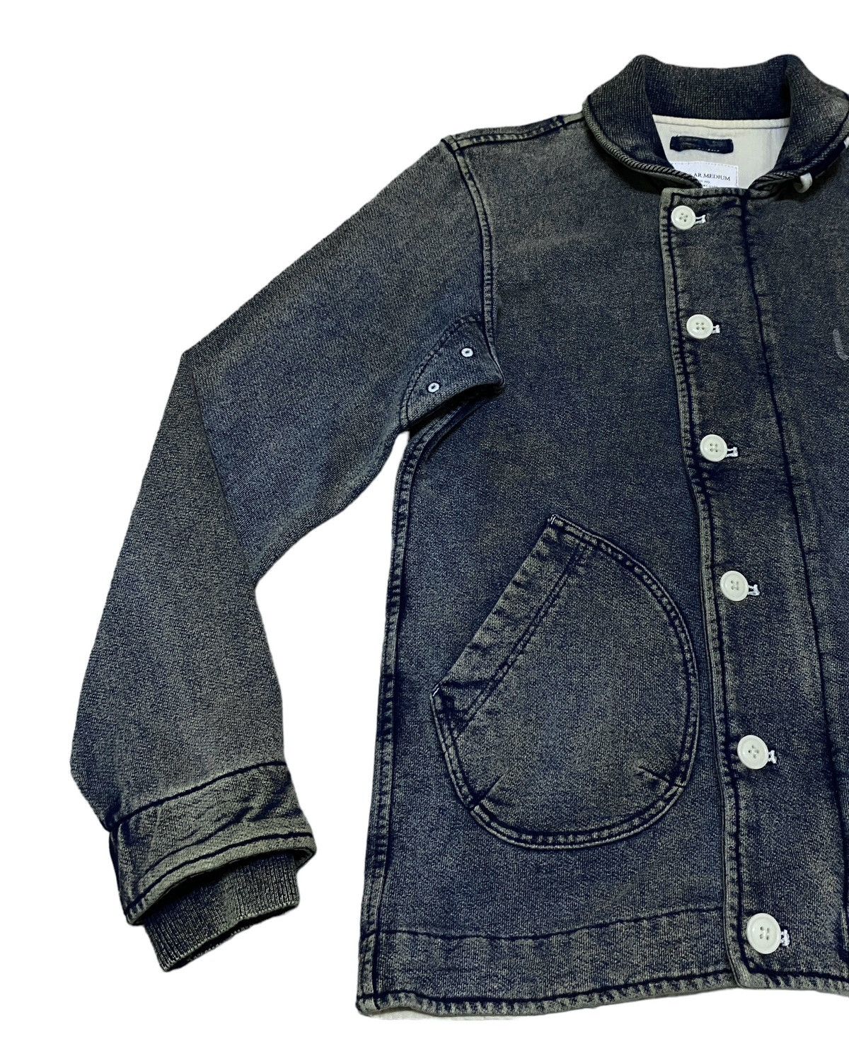If Six Was Nine Rare Design Vintage Hosutan USN Shawl Collar Jacket 2000s Size US M / EU 48-50 / 2 - 6 Thumbnail