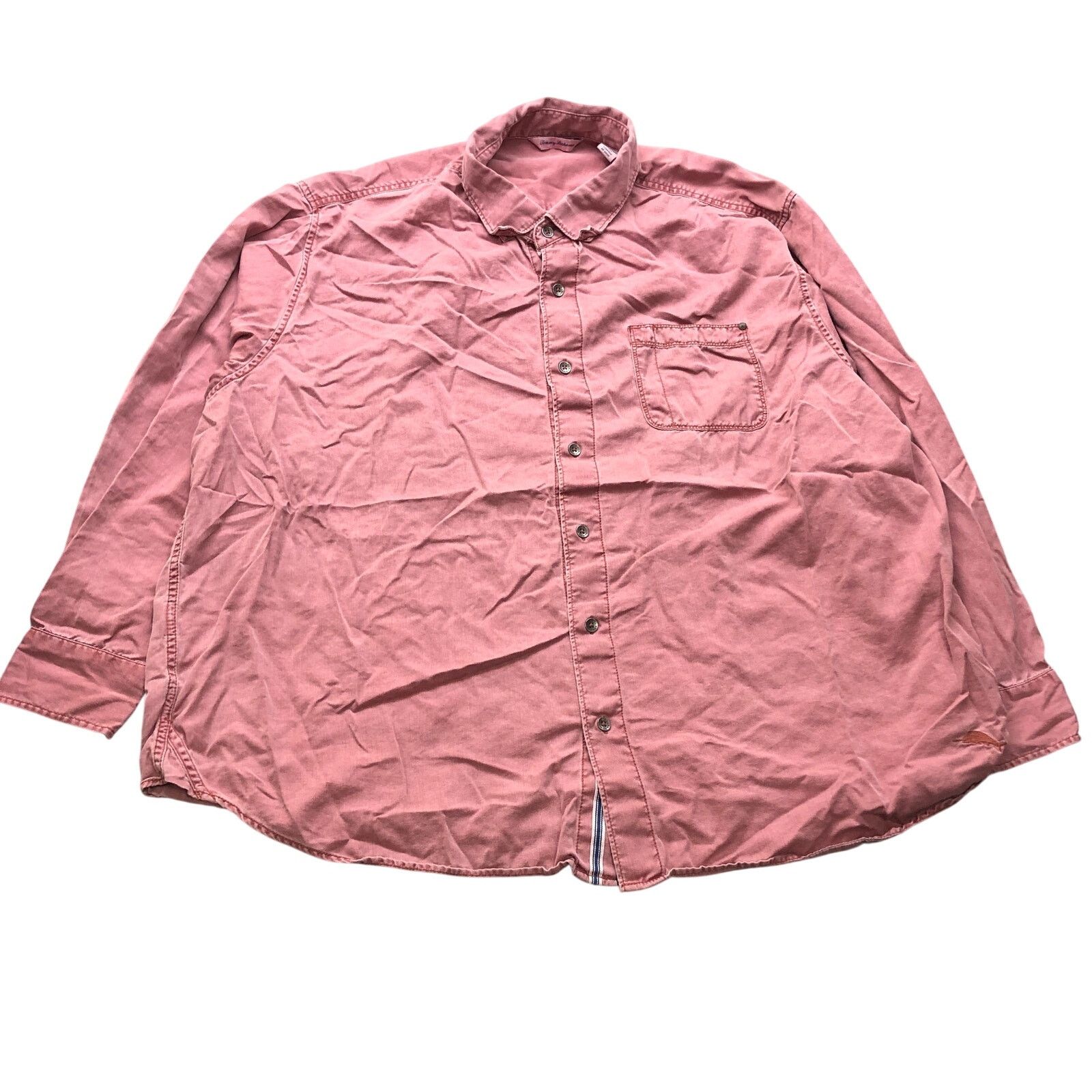 Tommy Bahama Tommy Bahama Long Sleeve Twill Button Up Shirt Mens 2XLB Size US XXL / EU 58 / 5 - 1 Thumbnail