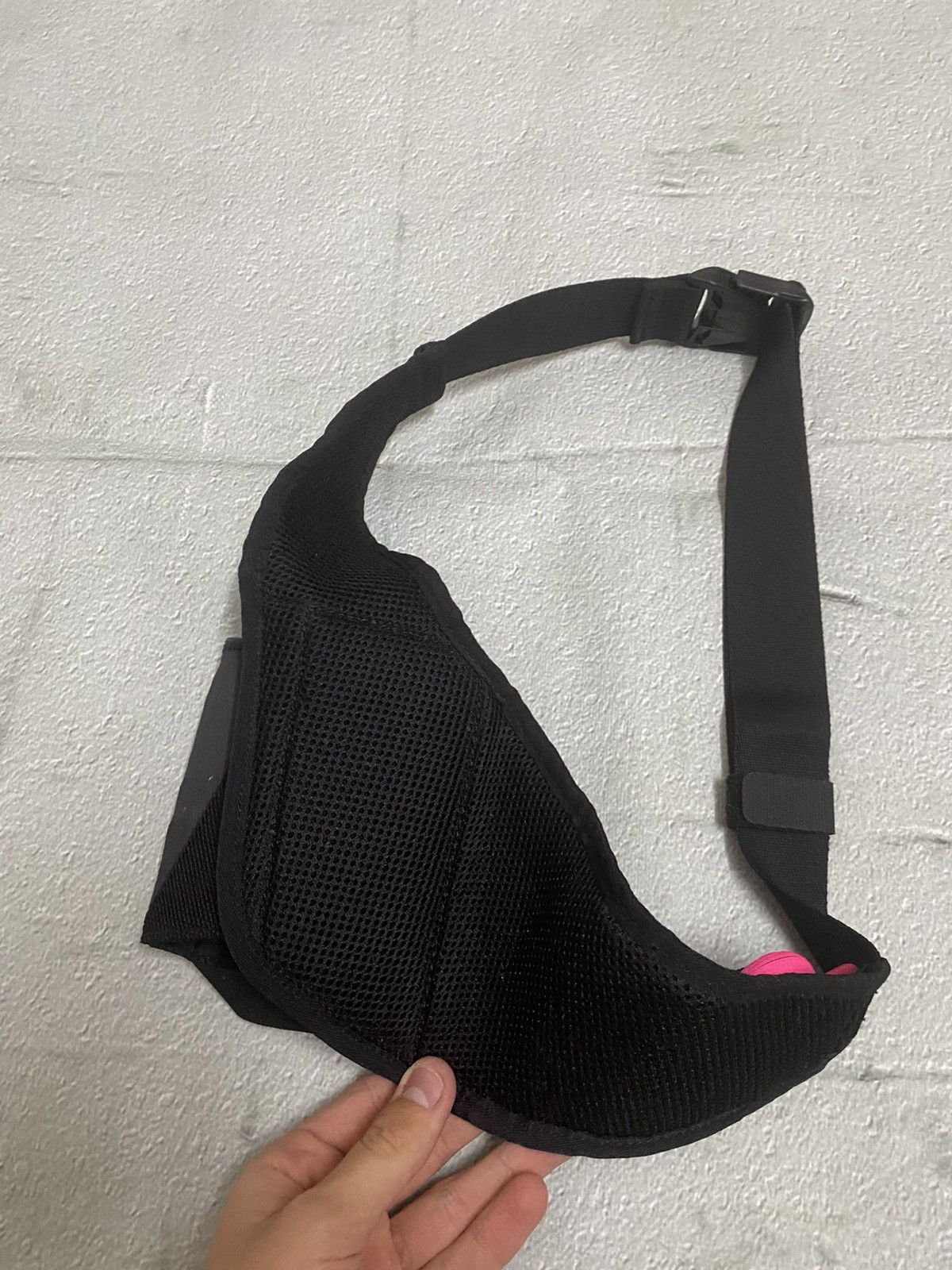 Nike × Vintage Nike 00s Vintage Nike Swoosh Bag Reflective Retro Sport Size ONE SIZE - 3 Thumbnail