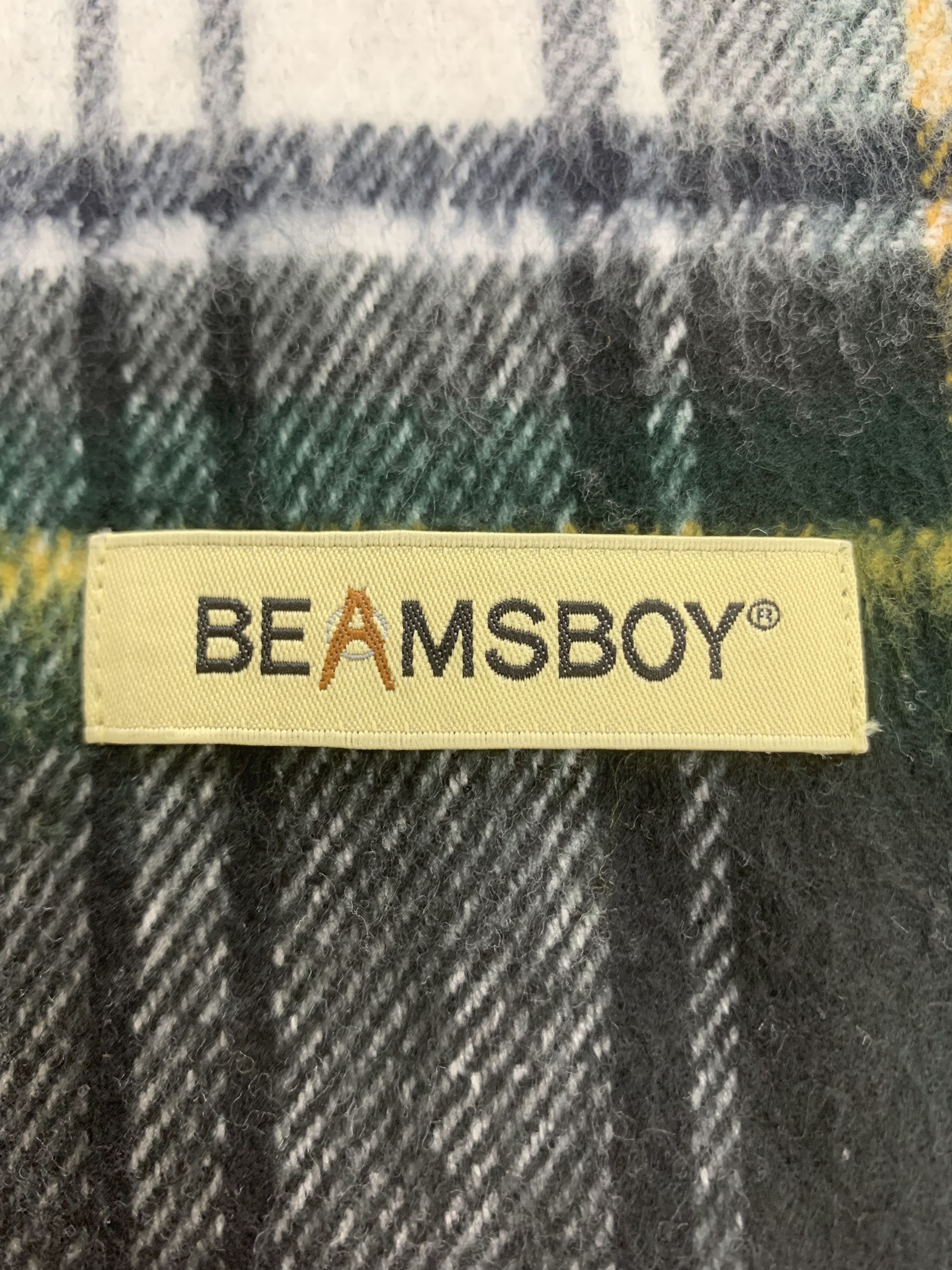Beams Japan Beamsboy Scarf Wool Muffler Neck Wrap BL2118 Size ONE SIZE - 4 Thumbnail