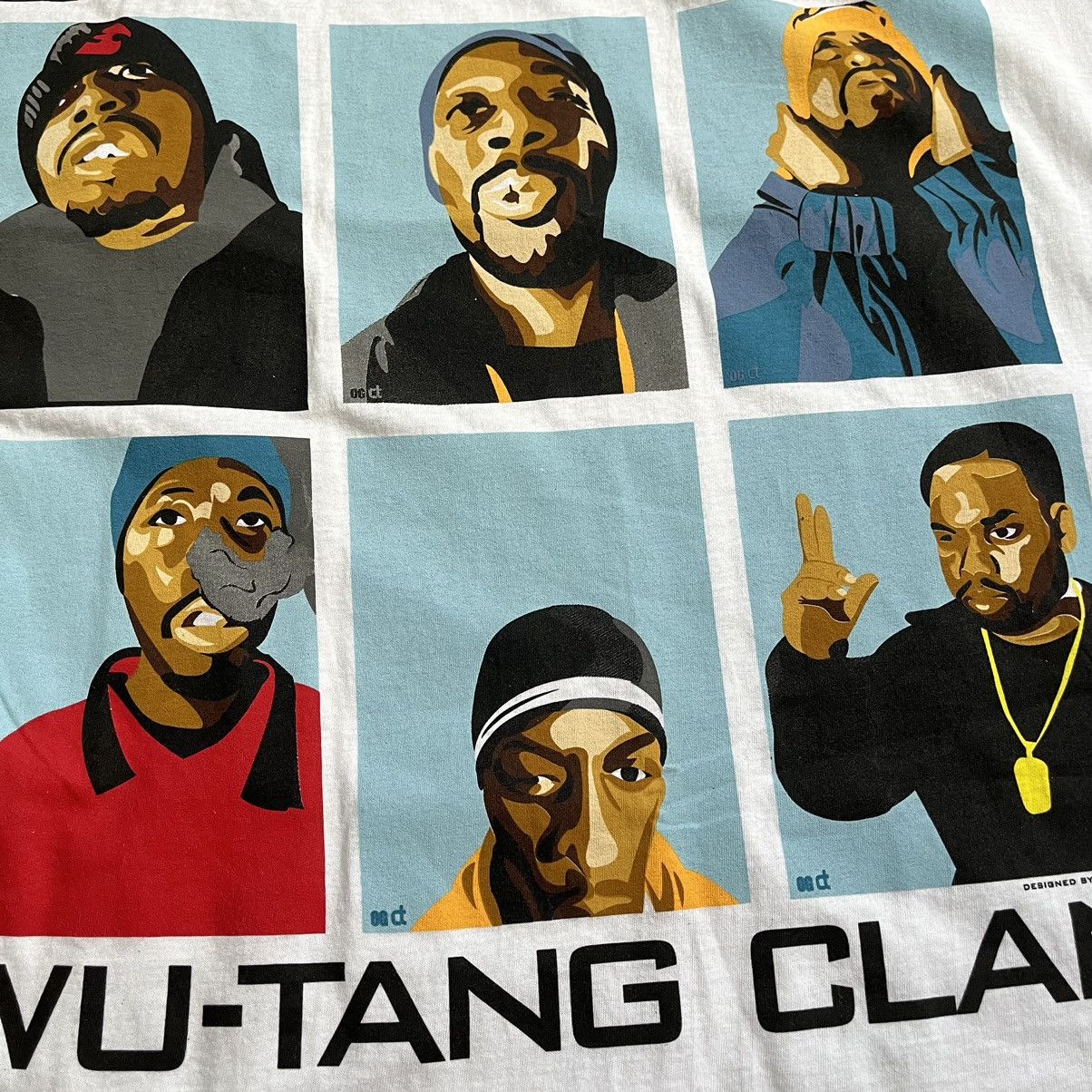 Wu-Tang Clan 🔴Wu-Tang Shirt Size XL WuTang Cartoon Gza ODB Method Man Size US XL / EU 56 / 4 - 4 Thumbnail