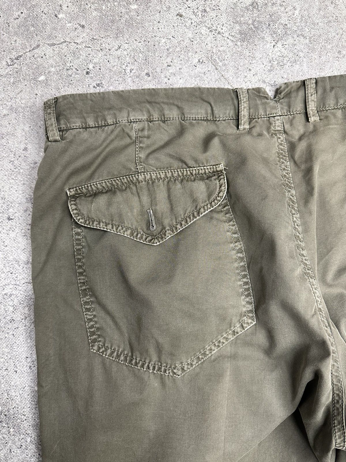 Brunello Cucinelli Brunello Cucinelli Men Leisure Relaxed Cargo Pants Grey XL Size US 34 / EU 50 - 14 Thumbnail