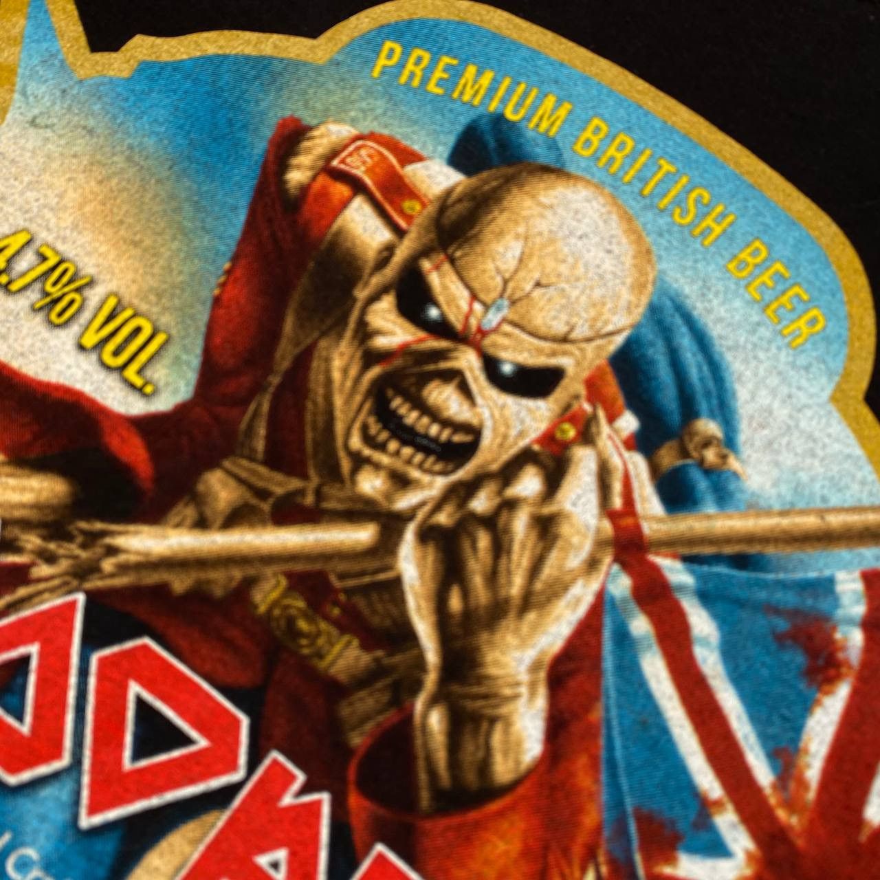 Band Tees × Iron Maiden × Vintage vintage Iron Maiden t shirt Trooper beer like ACDC Size US L / EU 52-54 / 3 - 2 Thumbnail