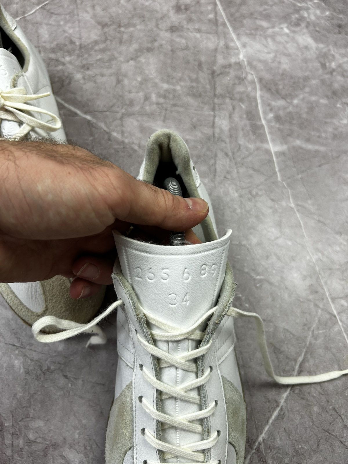 Vintage BW Sport Shoes Vintage Leather Sneakers Shoes Bundeswehr Size US 9 / EU 42 - 16 Thumbnail