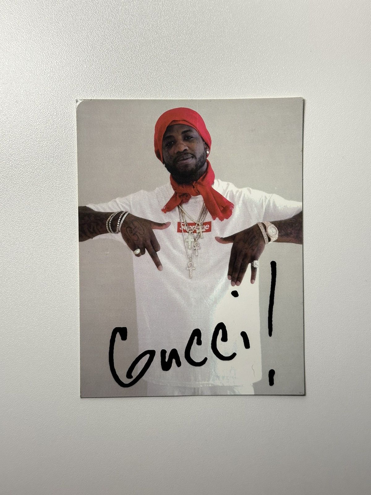Supreme Supreme Gucci Mane Sticker Size ONE SIZE - 1 Thumbnail