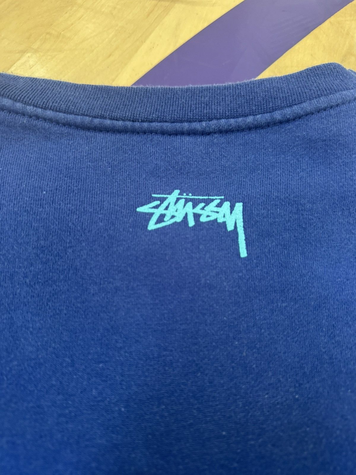 Stussy Stussy Old Skool Tribe Crewneck Size Large Size US L / EU 52-54 / 3 - 4 Thumbnail
