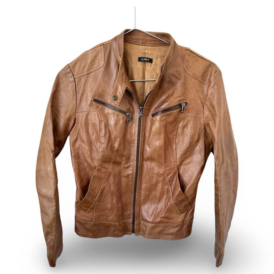 Leather LIST leather JKT #1021 Size M / US 6-8 / IT 42-44 - 1 Thumbnail