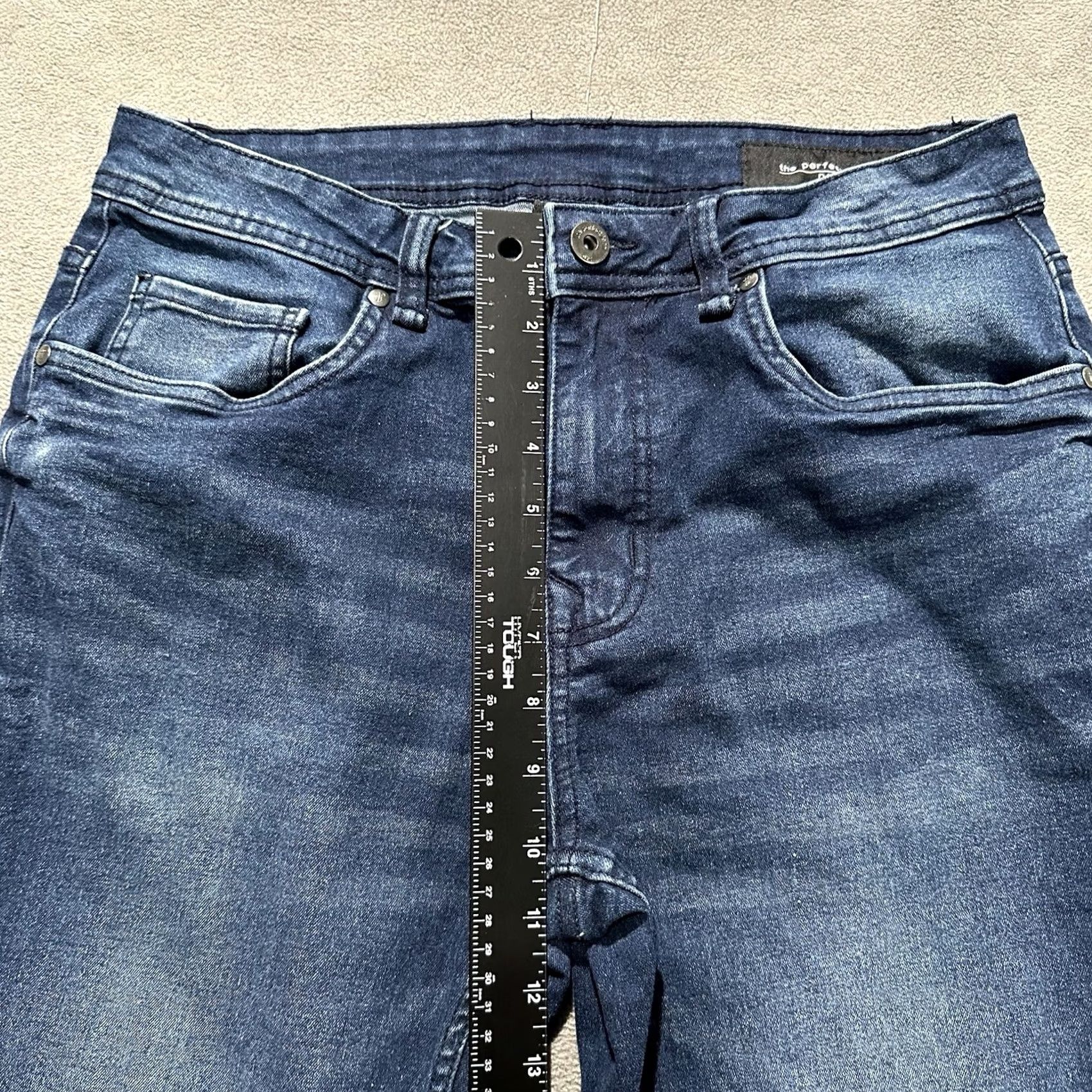 Denime the perfect jean NYC Jeans Mens 32x30 Blue Stretch Denim Slim Thick EUC Size US 32 / EU 48 - 7 Thumbnail