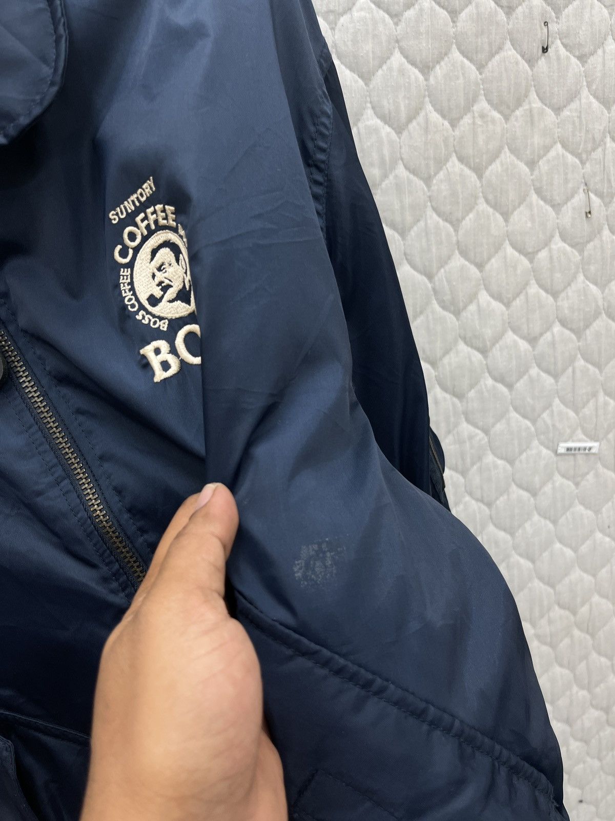 Japanese Brand × Vintage 🔥🔥🔥STEALS SUNTORY BOSS COFFEE A2 BOMBER JACKET Size US M / EU 48-50 / 2 - 15 Thumbnail
