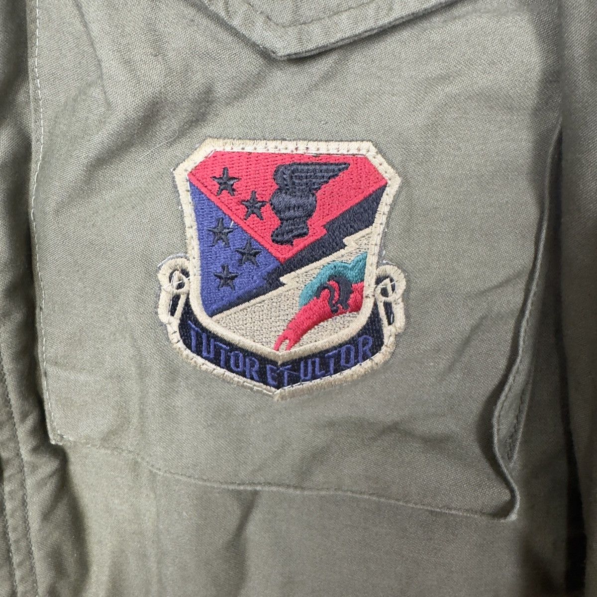 Alpha Industries Vintage USAF M65 Field Jacket 49th EMS TAC Holloman AFB Size US M / EU 48-50 / 2 - 9 Thumbnail