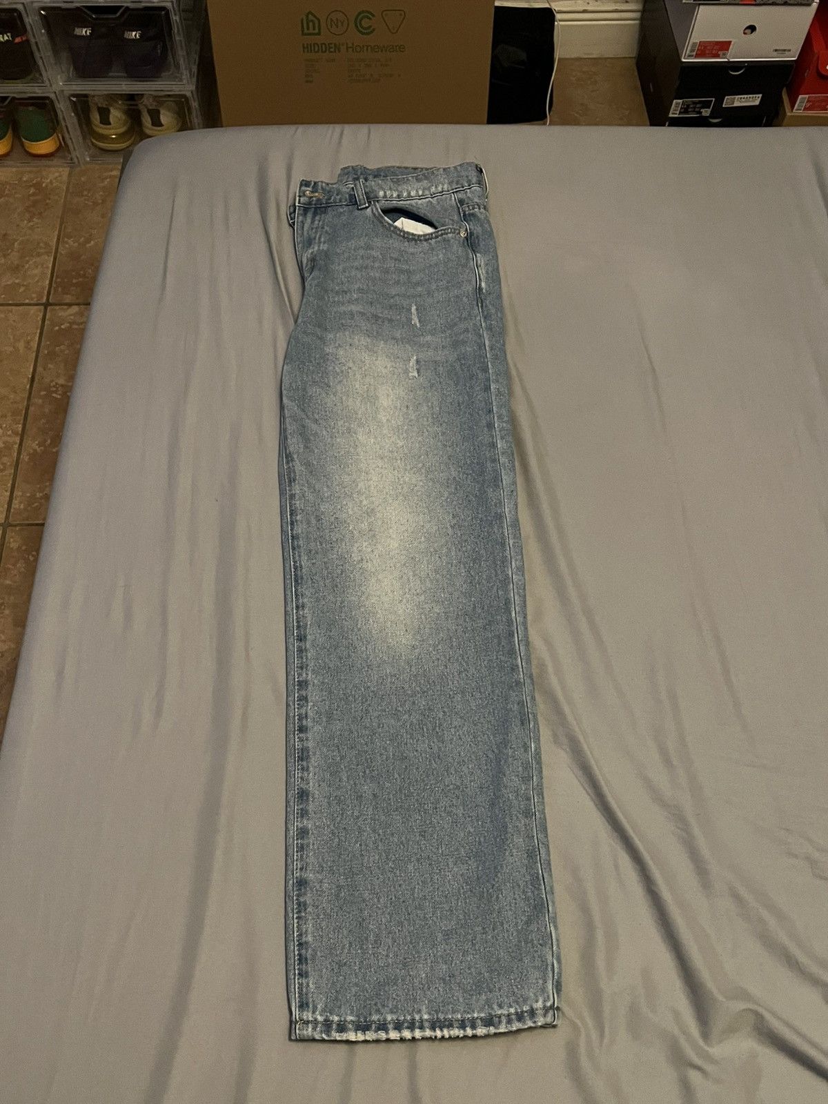 MNML MNML Mens Straight Everyday Denim New w/o Tags Size US 31 - 2 Thumbnail