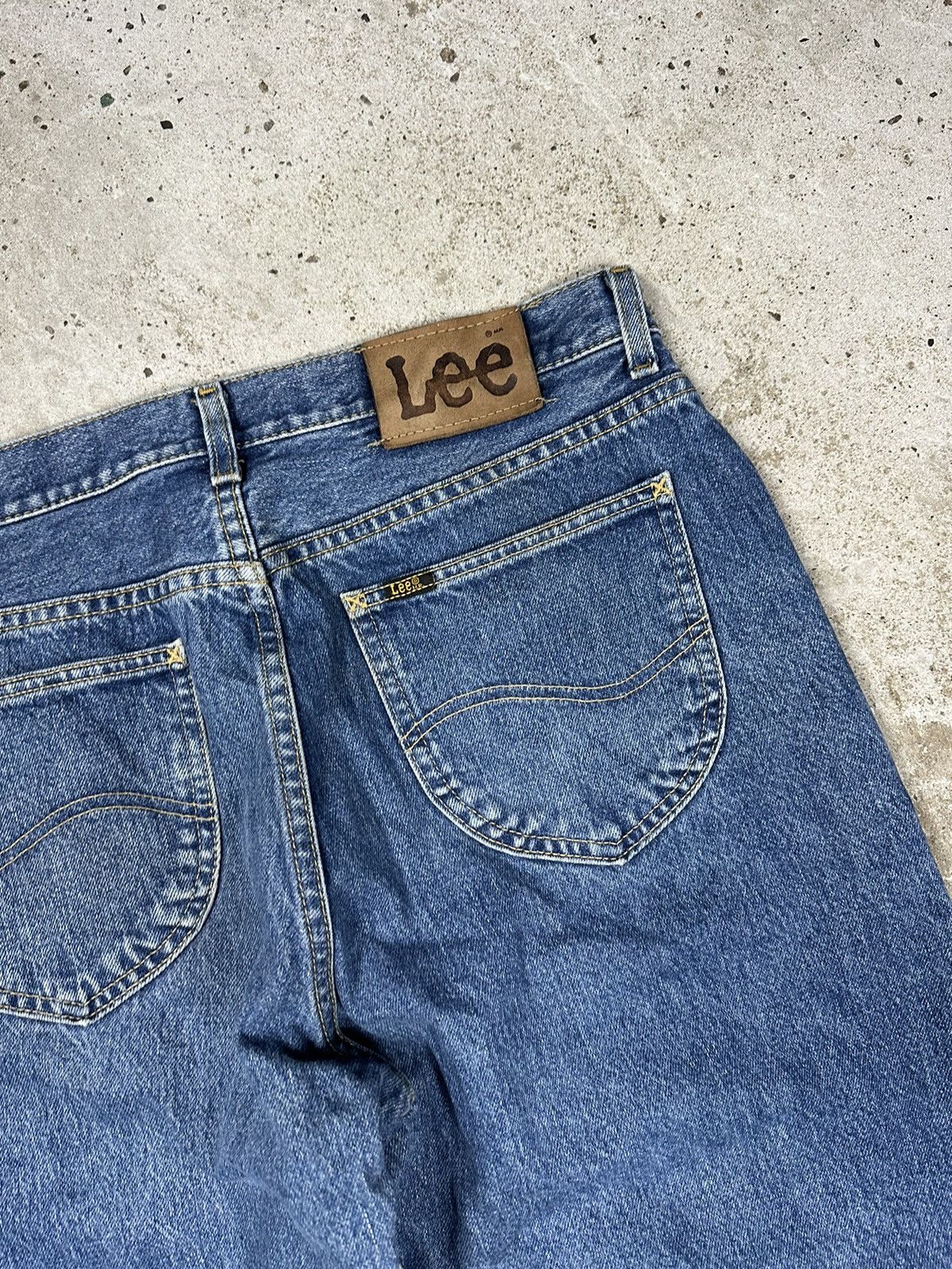 Lee × Vintage Vintage Y2K Lee Rider Portland Baggy Denim Pants Jeans Size US 32 / EU 48 - 13 Thumbnail