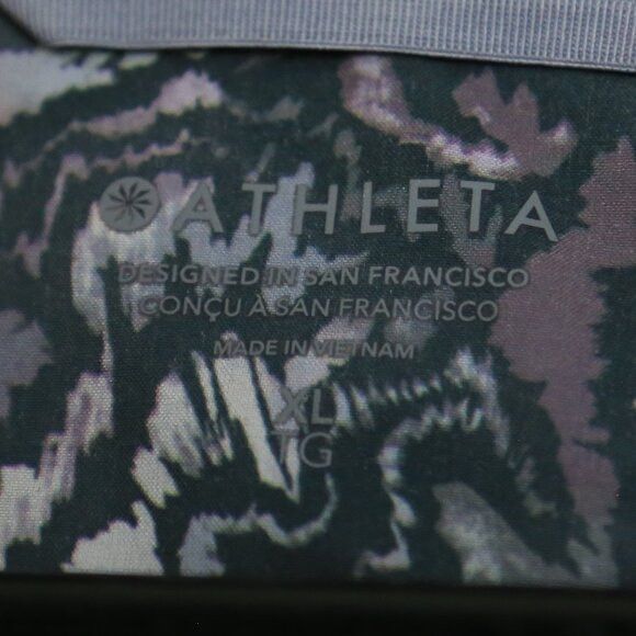 Athleta Athleta Run With It Jacket Kinetic Abstract Multi Zip Up Size XL / US 12-14 / IT 48-50 - 3 Thumbnail