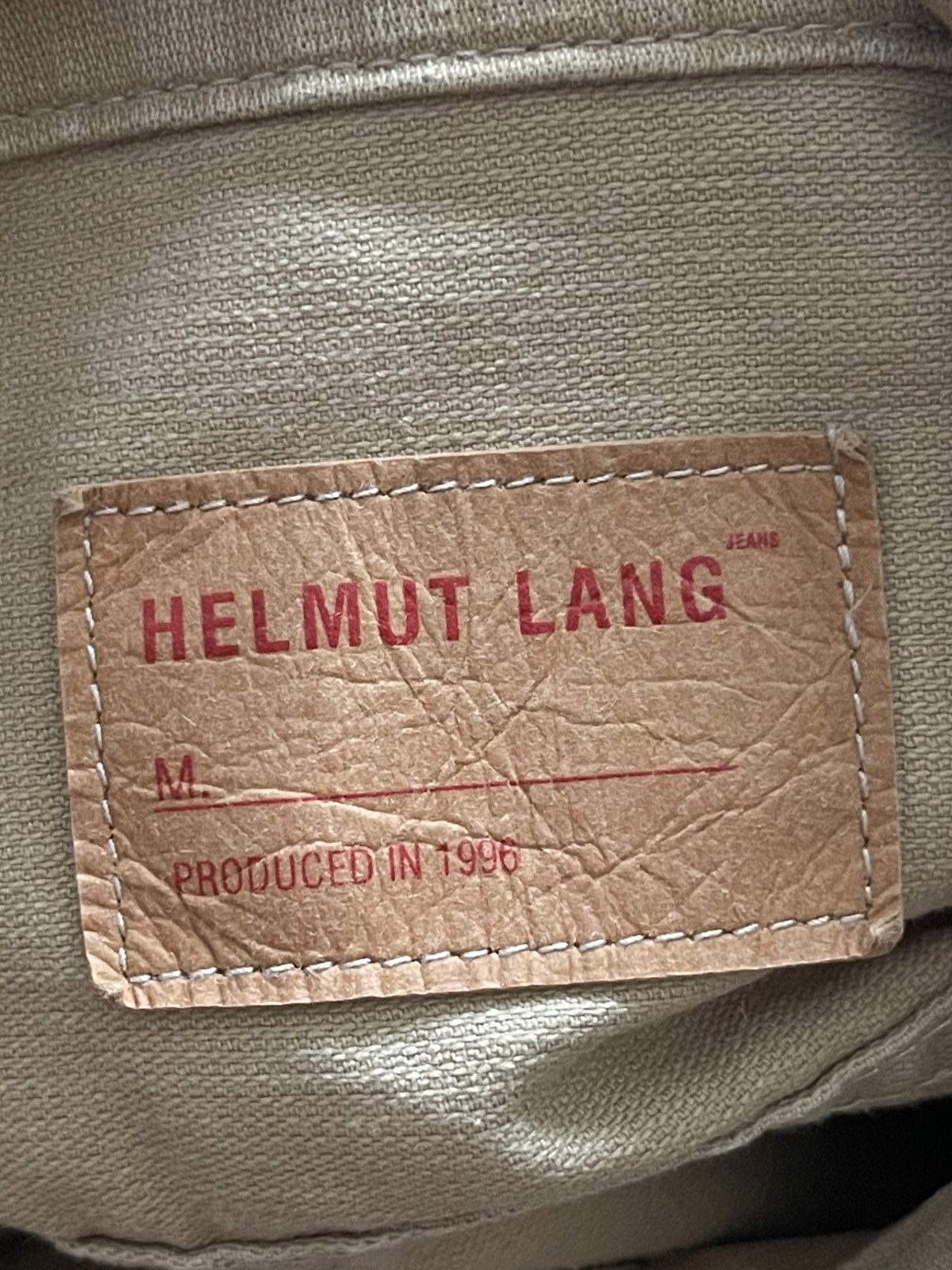Helmut Lang 1996 Helmut Lang Stripe Denim Jacket #98 Size US M / EU 48-50 / 2 - 20 Thumbnail