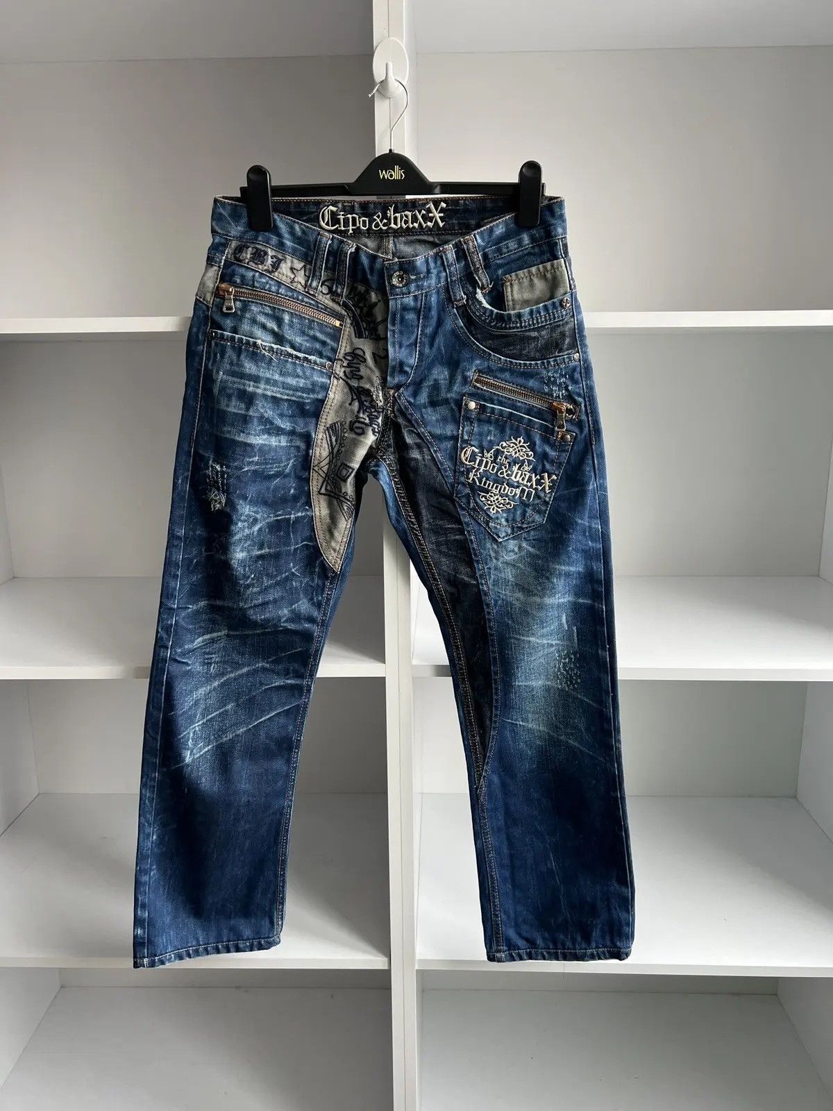 Japanese Brand × Vintage Vintage Cipo&Baxx Japanese Archival Pants Size US 33 - 3 Thumbnail