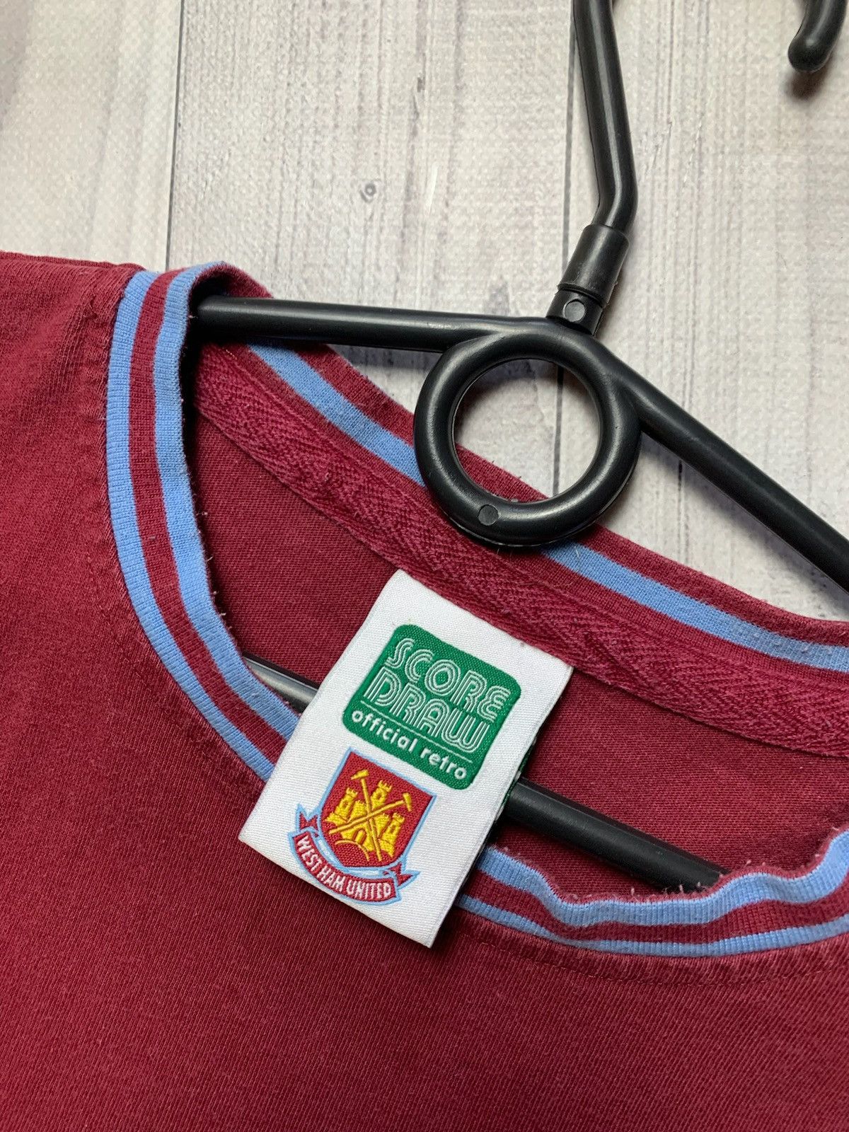 Vintage Vintage West Ham soccer jersey size L retro logo Size US L / EU 52-54 / 3 - 3 Thumbnail