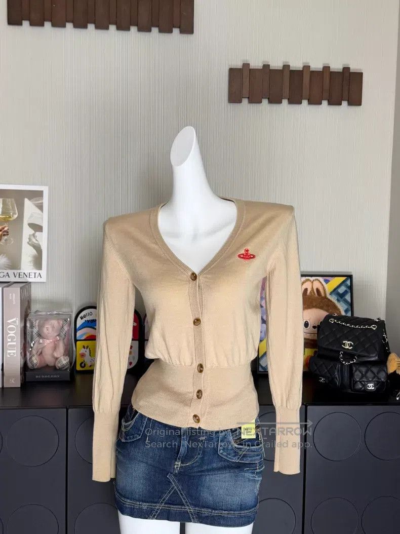 Vivienne Westwood Vivienne Westwood Full Star Logo Button Cardigan Vintage Size M / US 6-8 / IT 42-44 - 1 Thumbnail