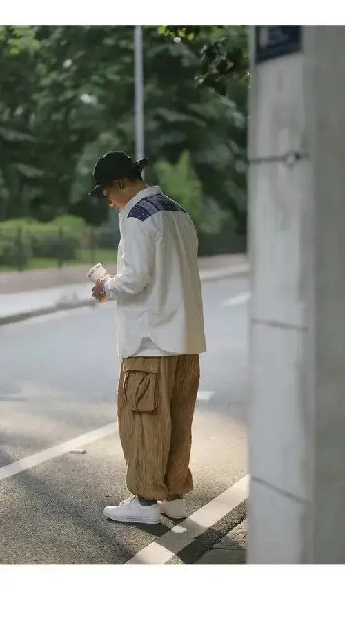 Other 2019A/W Simple Blue Japan Sashiko Corduroy Pants Size US 32 / EU 48 - 4 Thumbnail