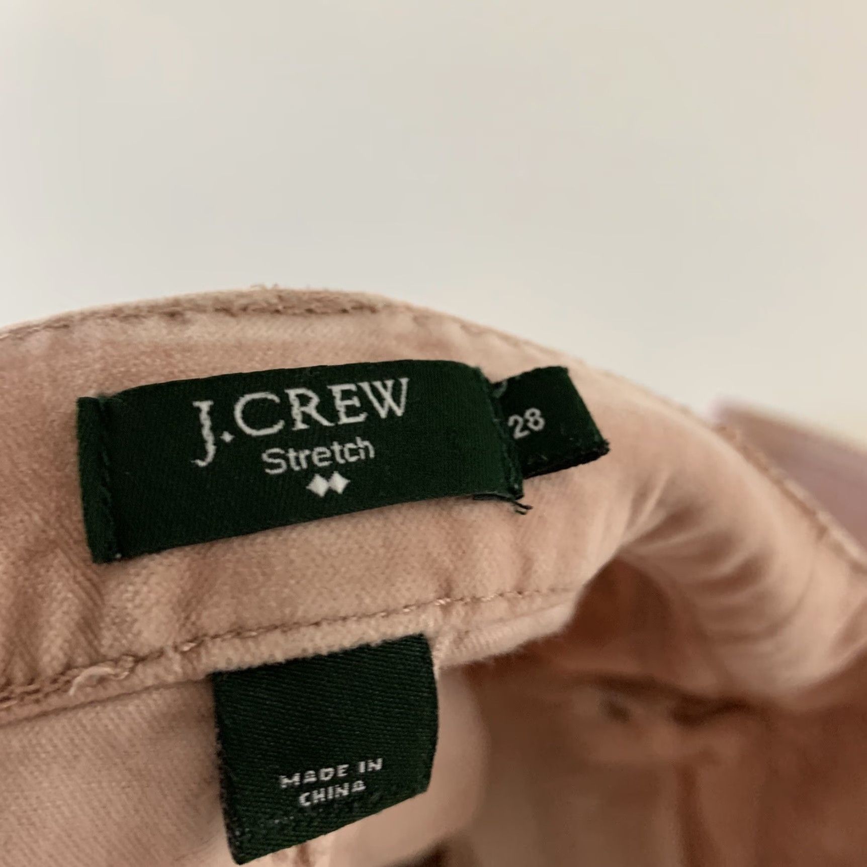 J.Crew J.CREW Stretch Casual Work Skinny Pants Women's 28 Pink Size 28" / US 6 / IT 42 - 2 Thumbnail
