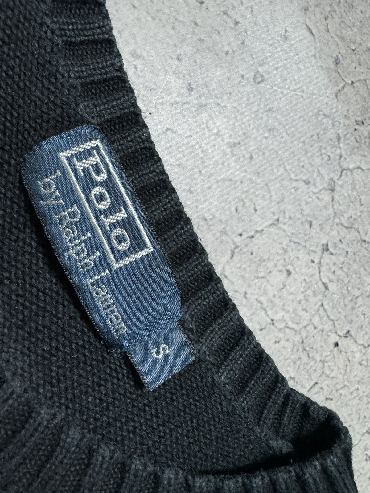 Polo Ralph Lauren Polo Ralph Lauren Black Vintage Knitted Sweater Size S Size US S / EU 44-46 / 1 - 6 Thumbnail