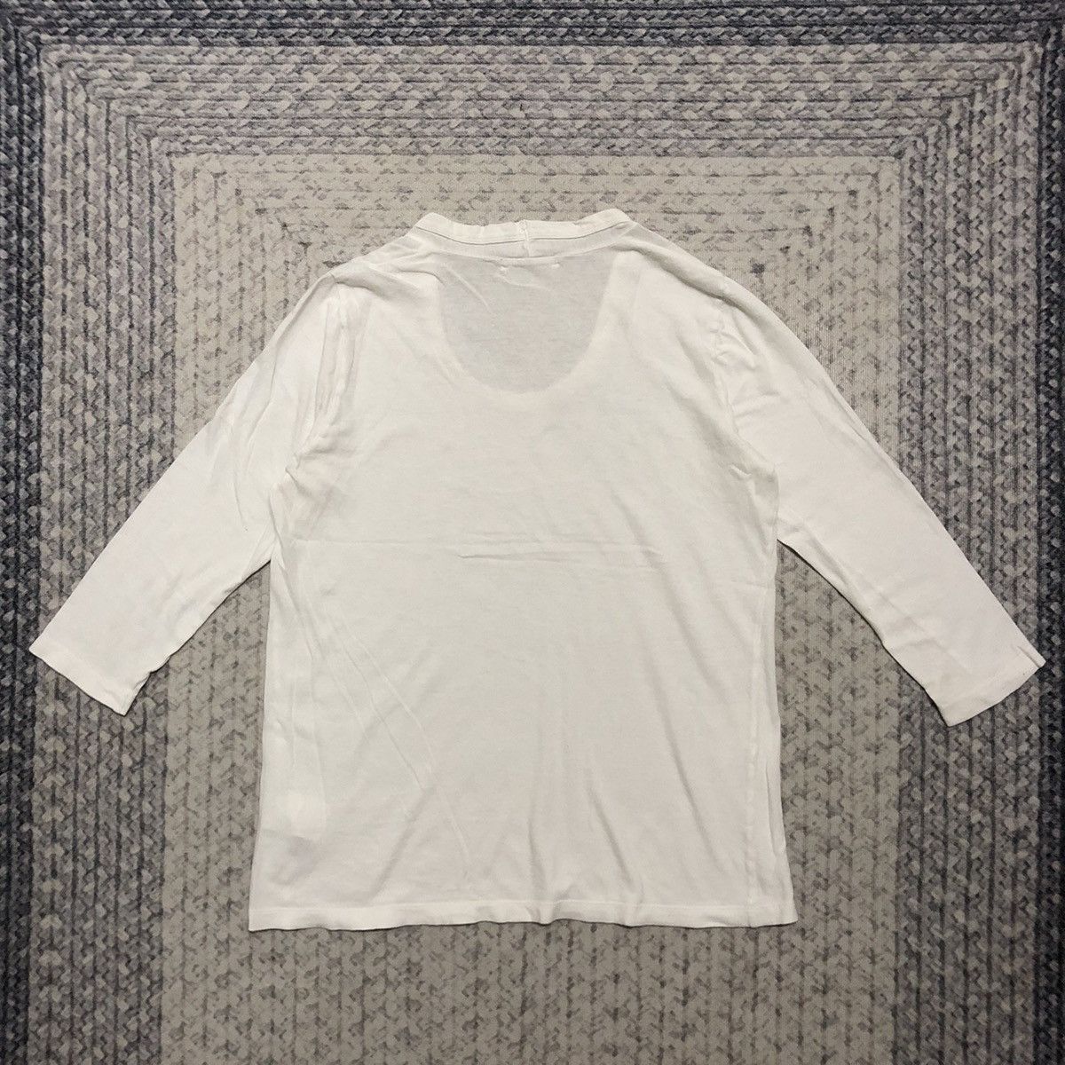 Yohji Yamamoto Distressed Vintage Y’s For Living by Yohji Yamamoto 3/4 Tees Size US XS / EU 42 / 0 - 2 Thumbnail