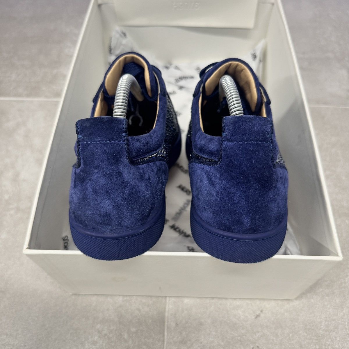 Christian Louboutin Christian Louboutin Louis Junior Strass Trainers RRP £1950 Size US 8.5 / EU 41-42 - 6 Thumbnail