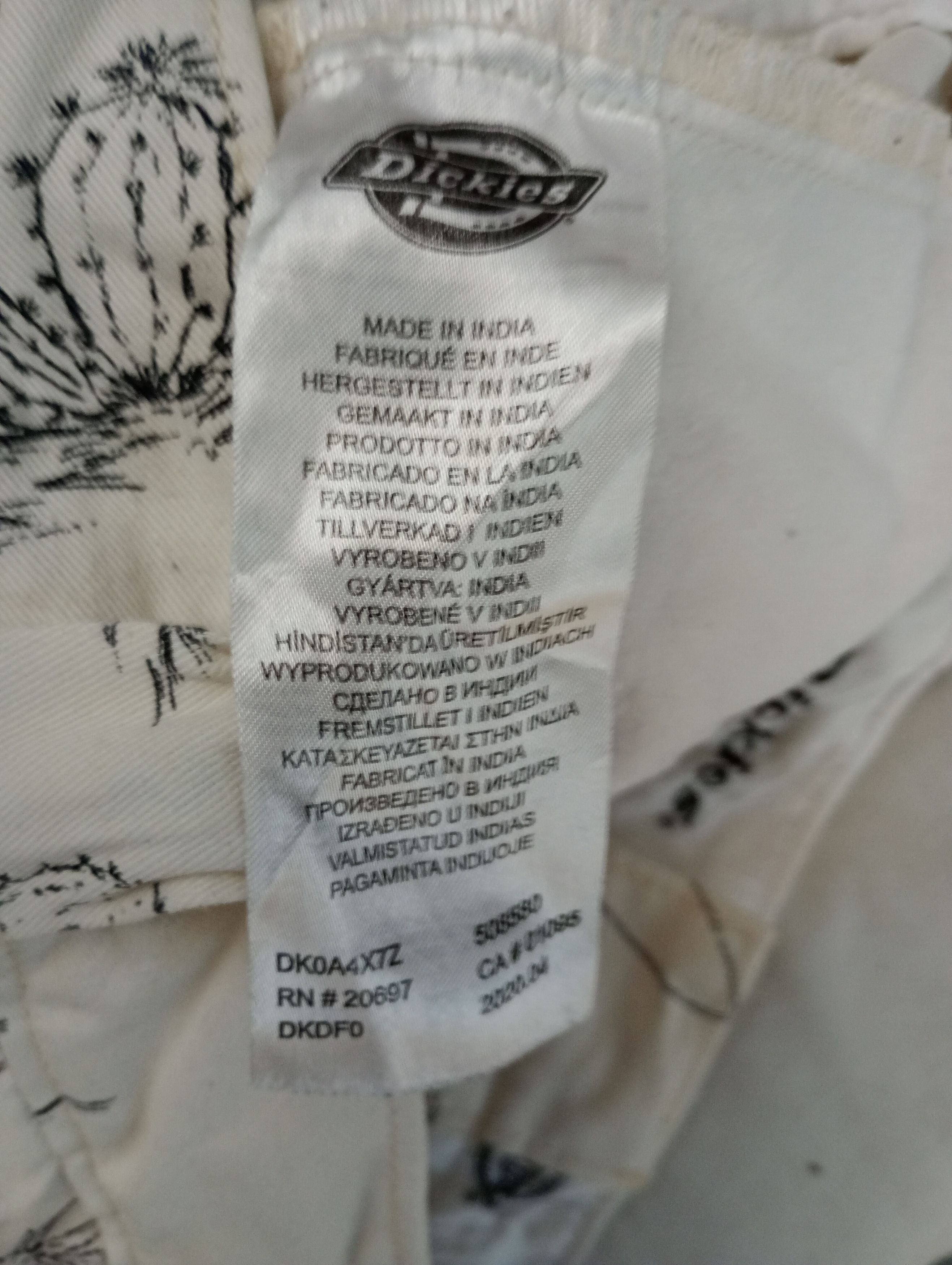 Dickies Dickies Printed Chinos Size US 31 - 13 Thumbnail