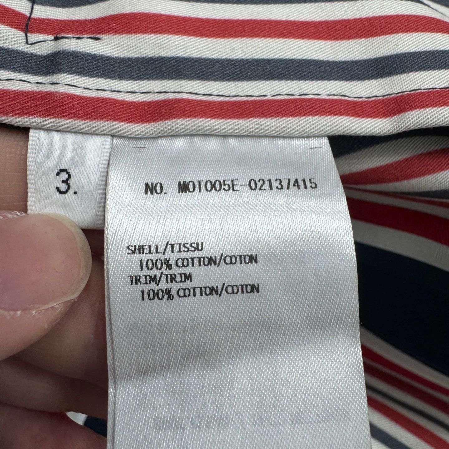 Thom Browne Thom Browne Trench Coat 3 99 New Size US L / EU 52-54 / 3 - 4 Thumbnail