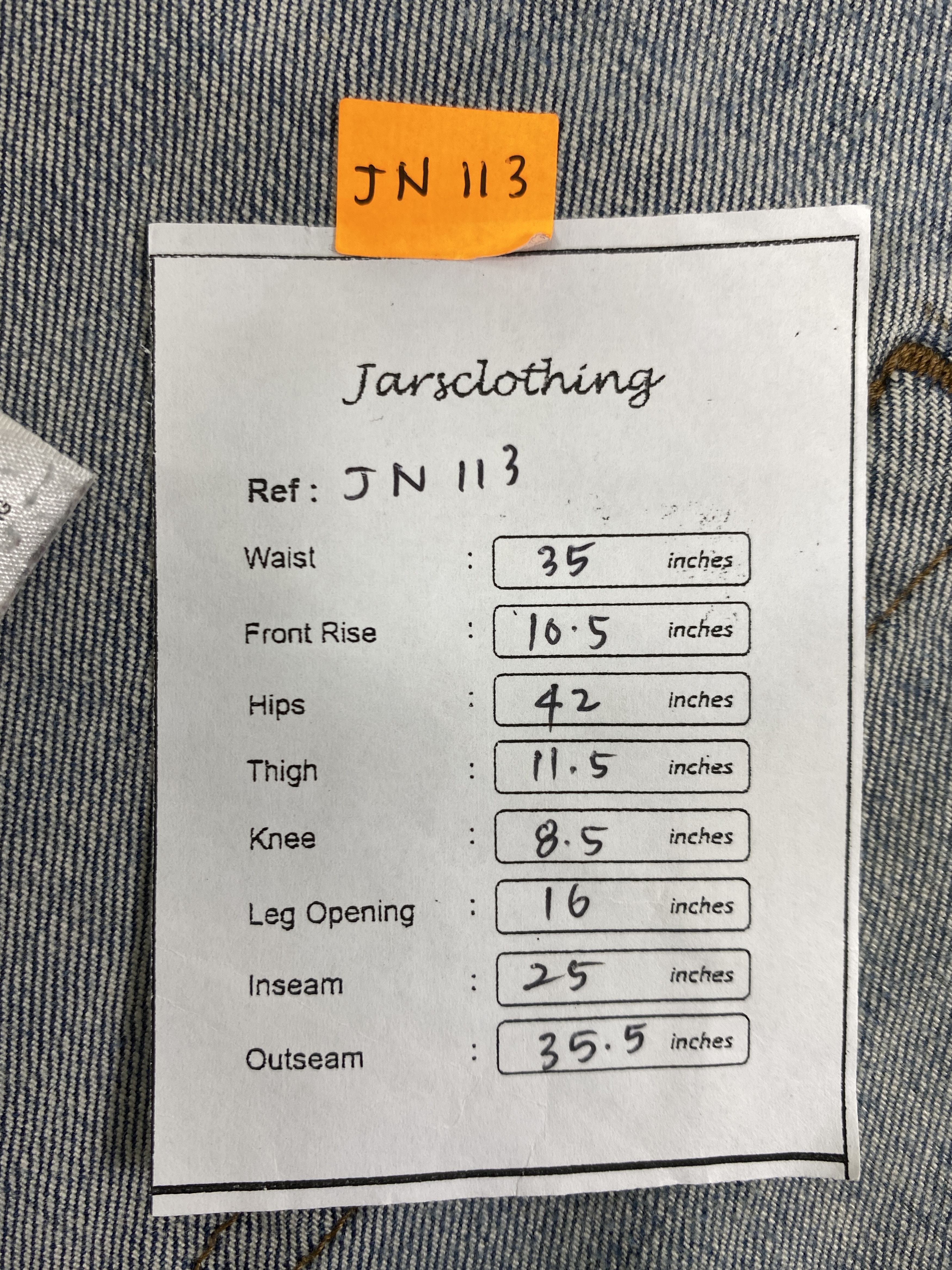 Levi's Blue Levi's 514 Distressed Denim 35 x 25 -JN113 Size US 35 - 8 Thumbnail