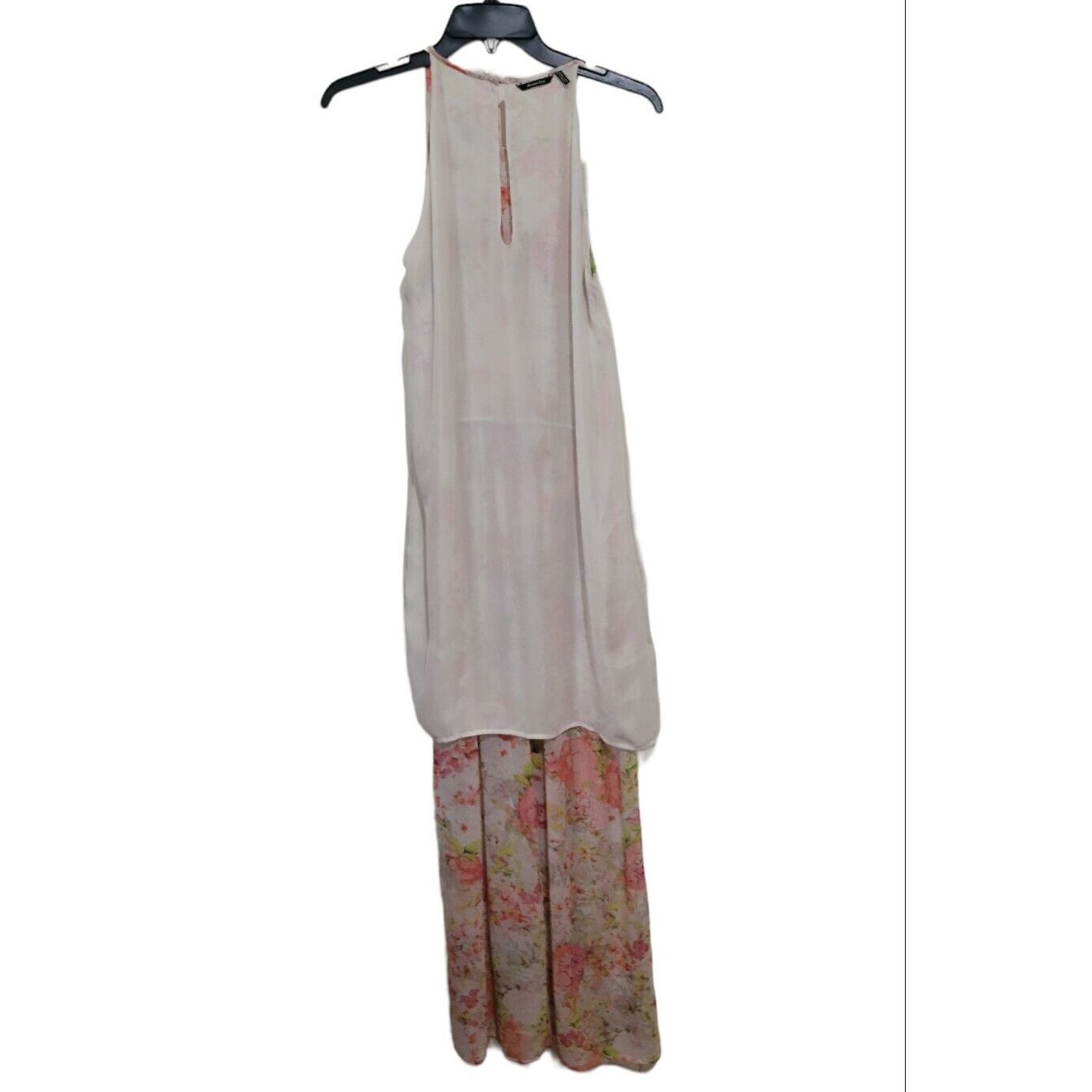 Massimo Dutti MASSIMO DUTTI Silk Halter Maxi Women Dress Size US 10 / EU42 Size M / US 6-8 / IT 42-44 - 4 Thumbnail