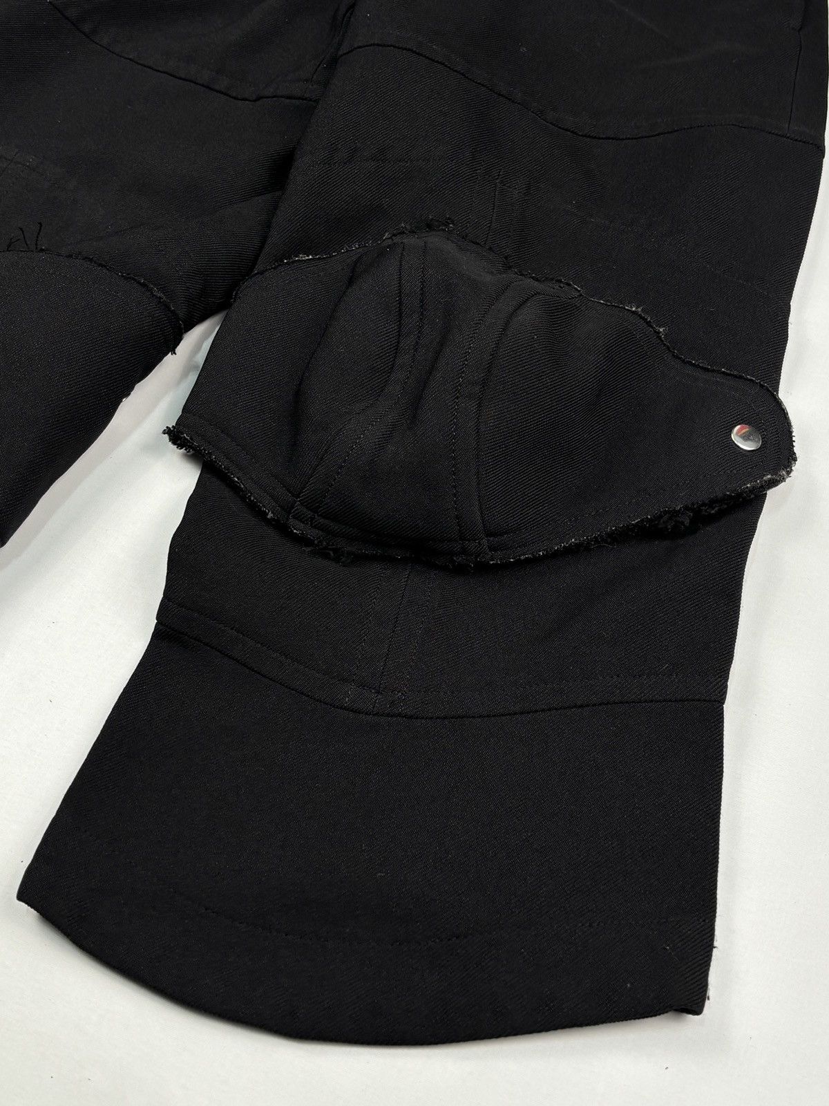 Comme des Garcons F/W 2016 Homme Plus Knee Patch Shorts Size US 29 - 5 Thumbnail