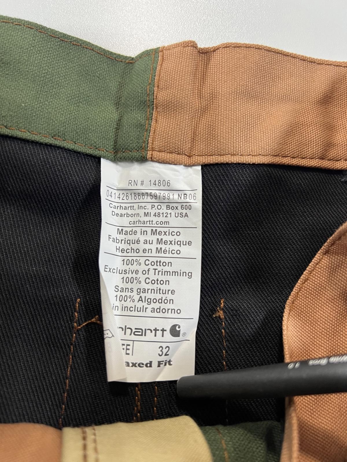 Carhartt Carhartt custom patchwork Multi-Color Workwear Shorts 32 Size US 32 / EU 48 - 4 Thumbnail
