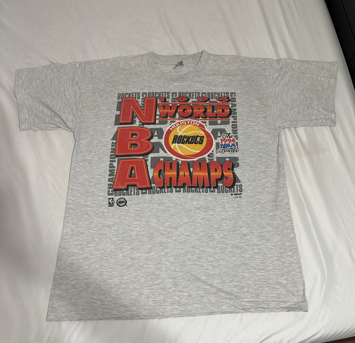 NBA NBA 1994 Houston Rockets World Champs Tee Size US L / EU 52-54 / 3 - 1 Preview